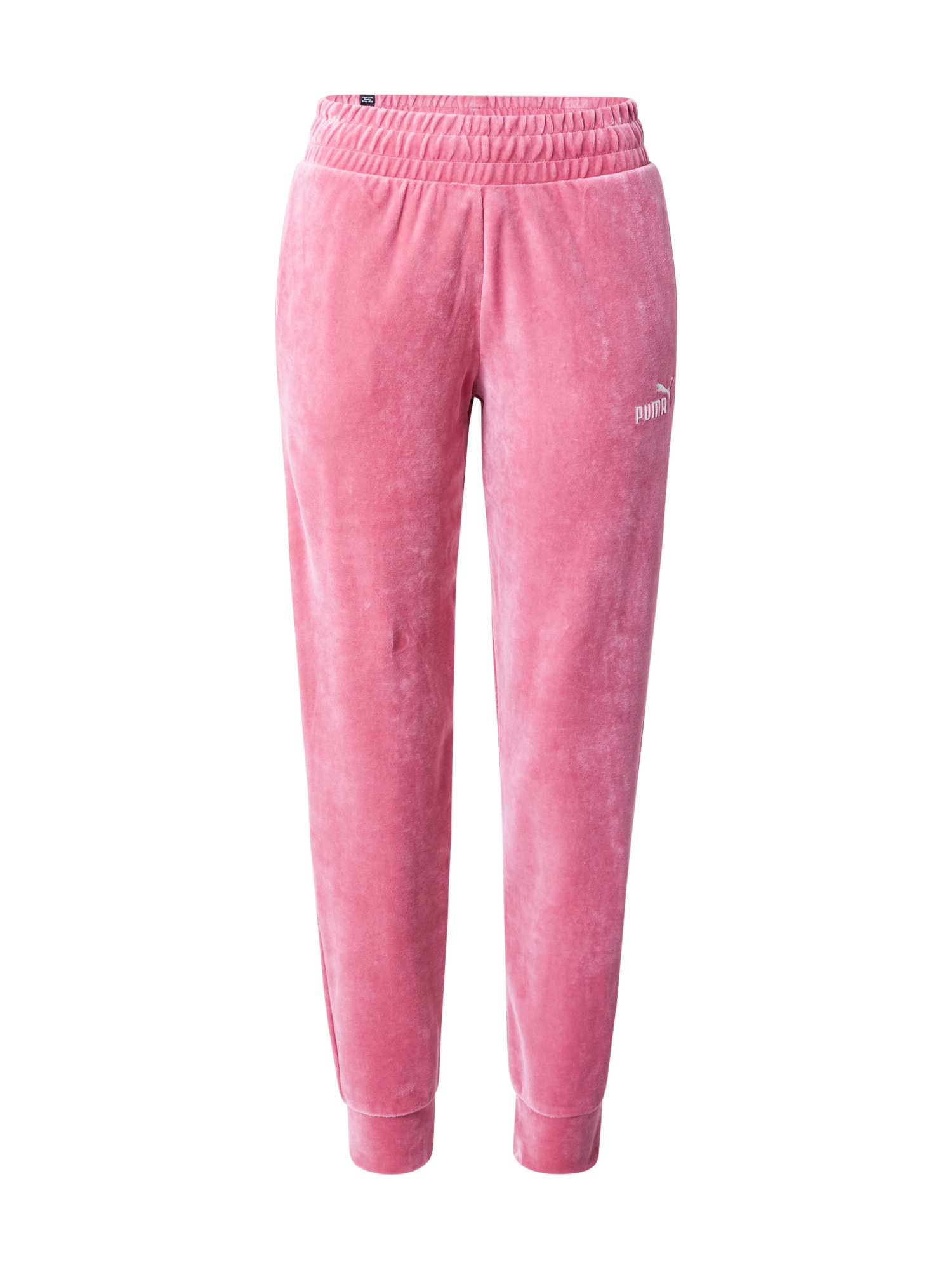 PUMA Športne hlače  svetlo roza / bela