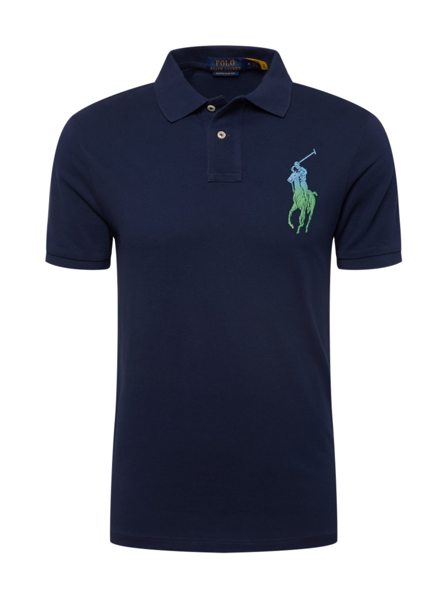 Polo Ralph Lauren Majica  mornarska / voda / svetlo zelena