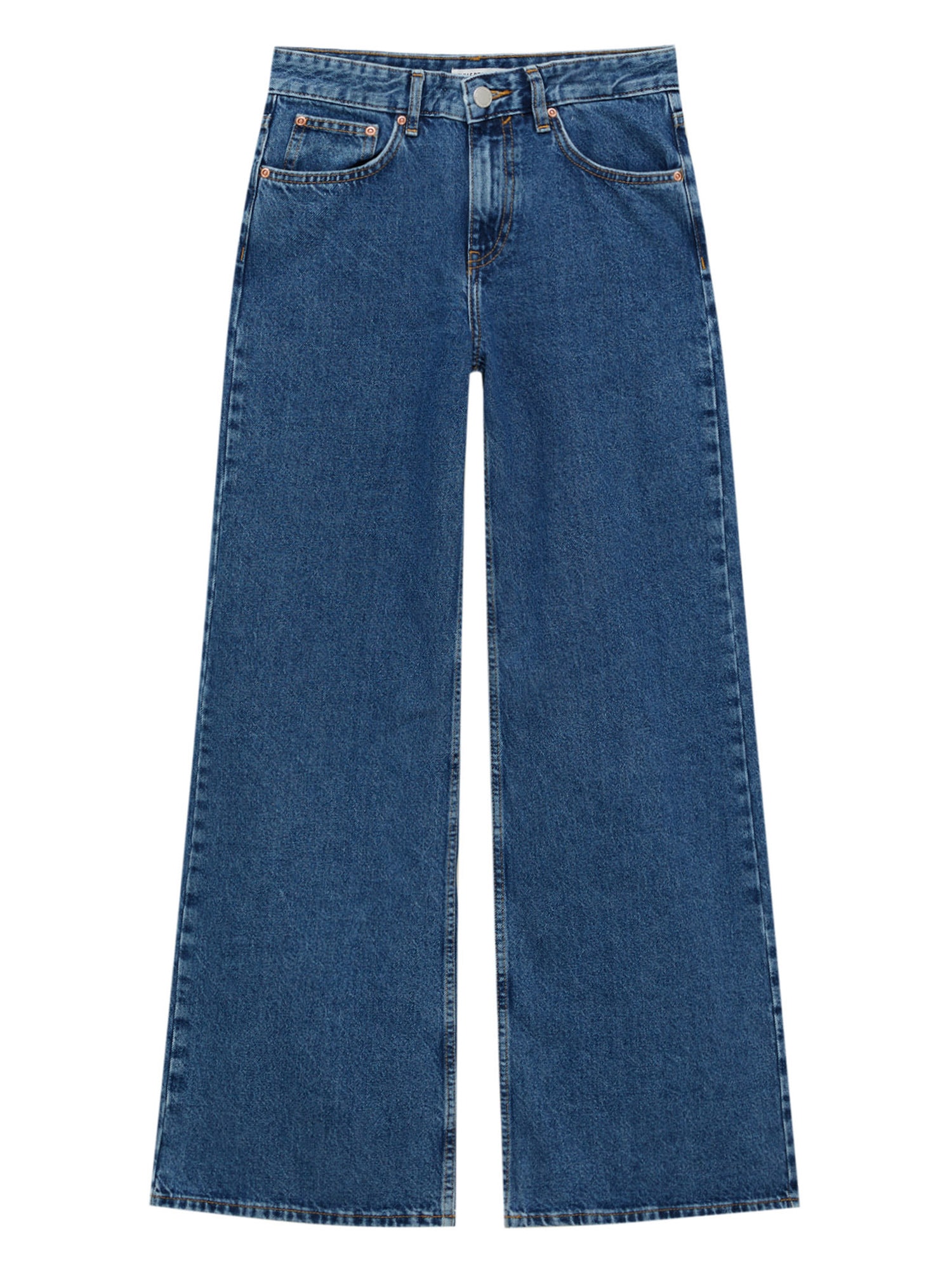 Pull&Bear Kavbojke  moder denim