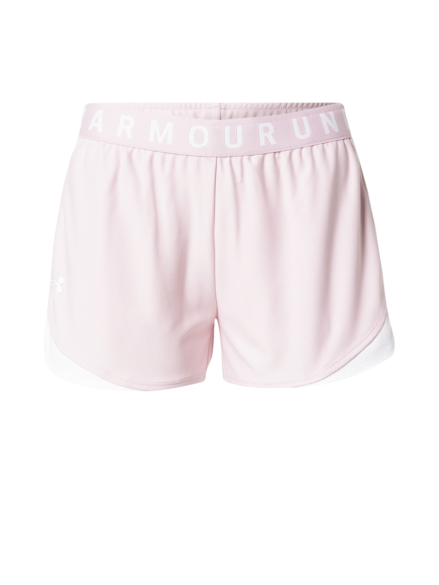 UNDER ARMOUR Športne hlače 'Play Up Shorts 3.0'  roza / off-bela