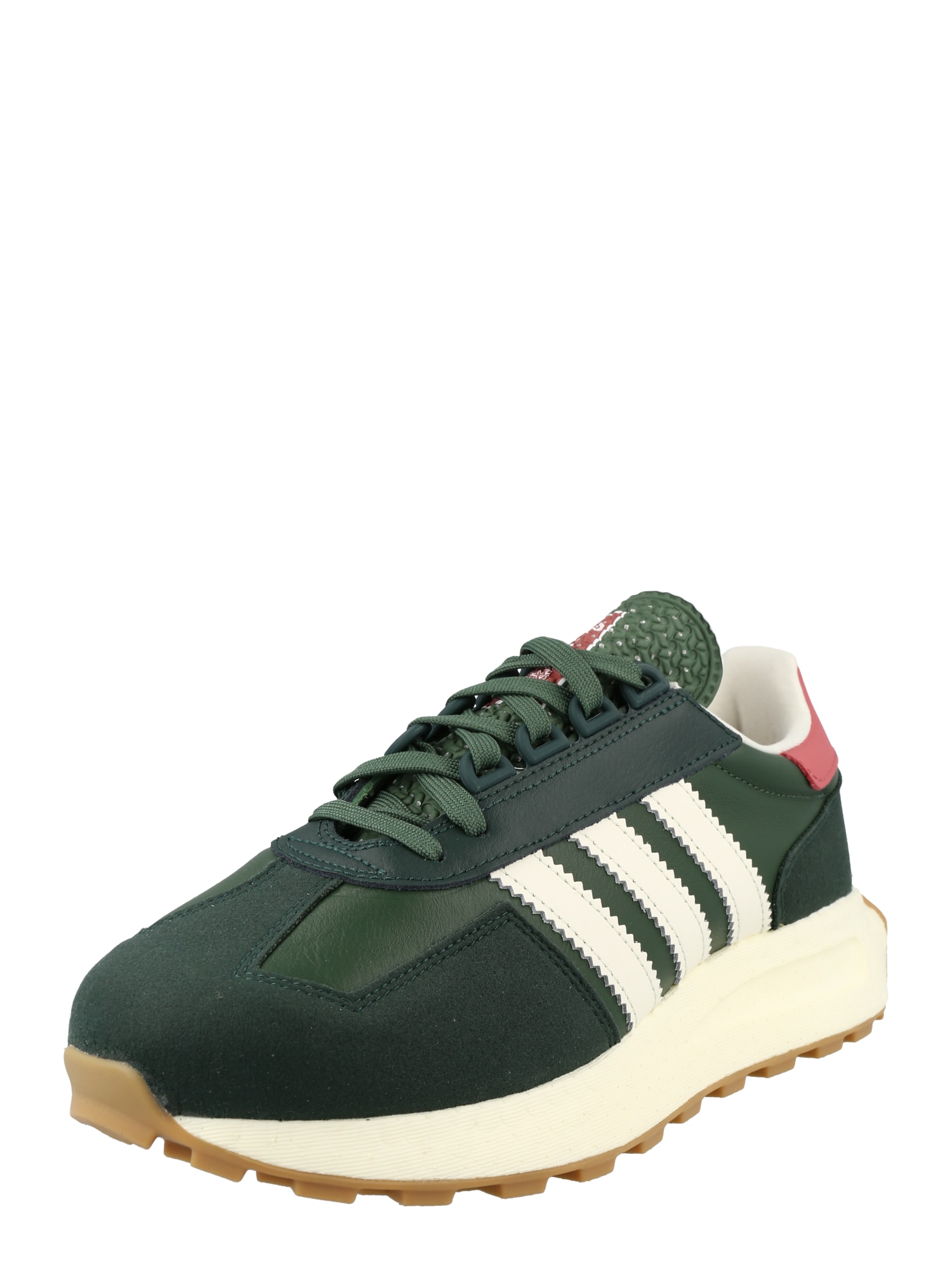 ADIDAS ORIGINALS Nizke superge 'RETROPY'  temno zelena / pastelno rdeča / bela