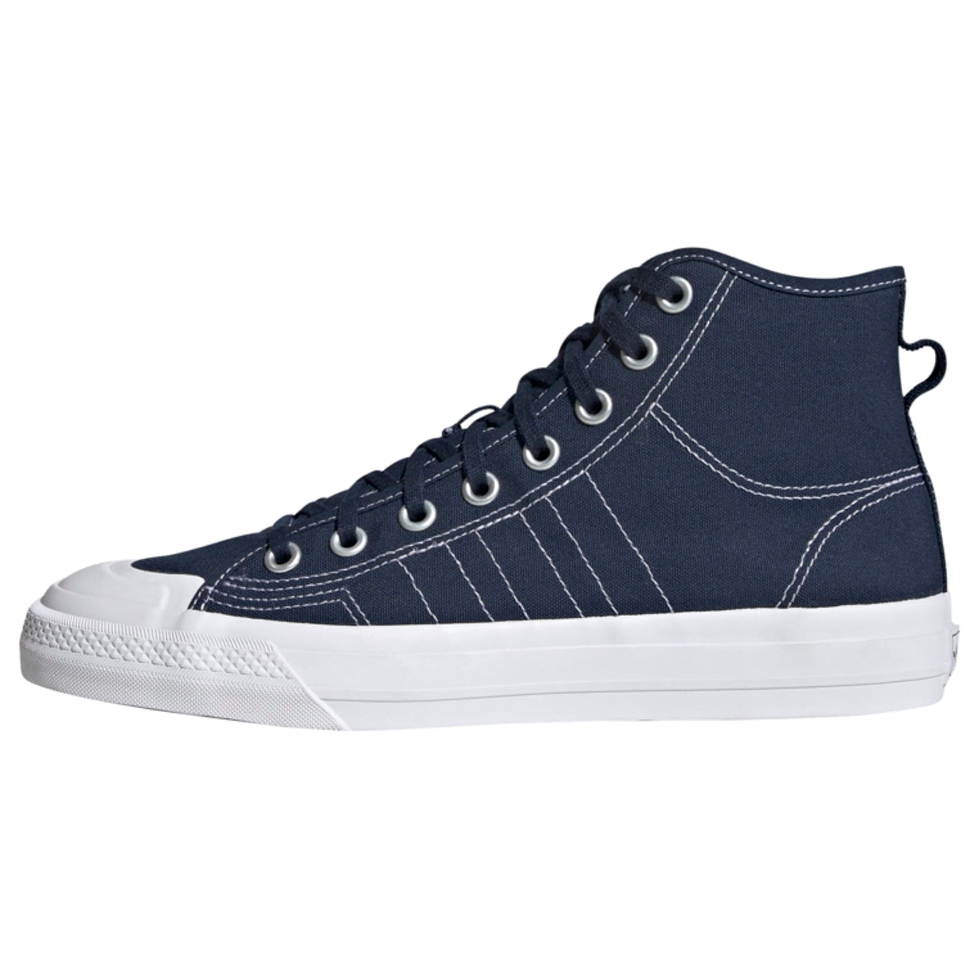 ADIDAS ORIGINALS Visoke superge 'Nizza'  indigo / bela