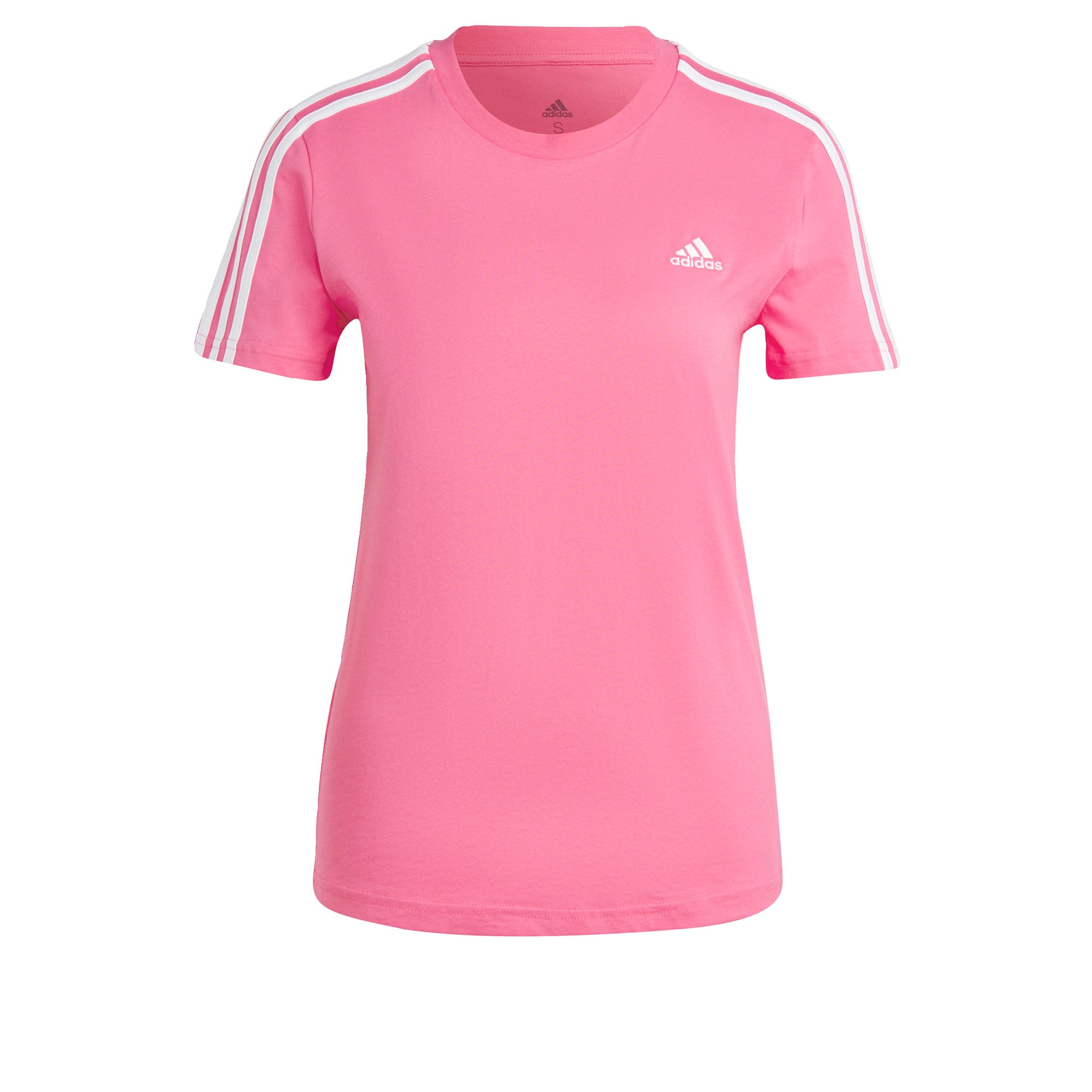 ADIDAS PERFORMANCE Funkcionalna majica  magenta / bela