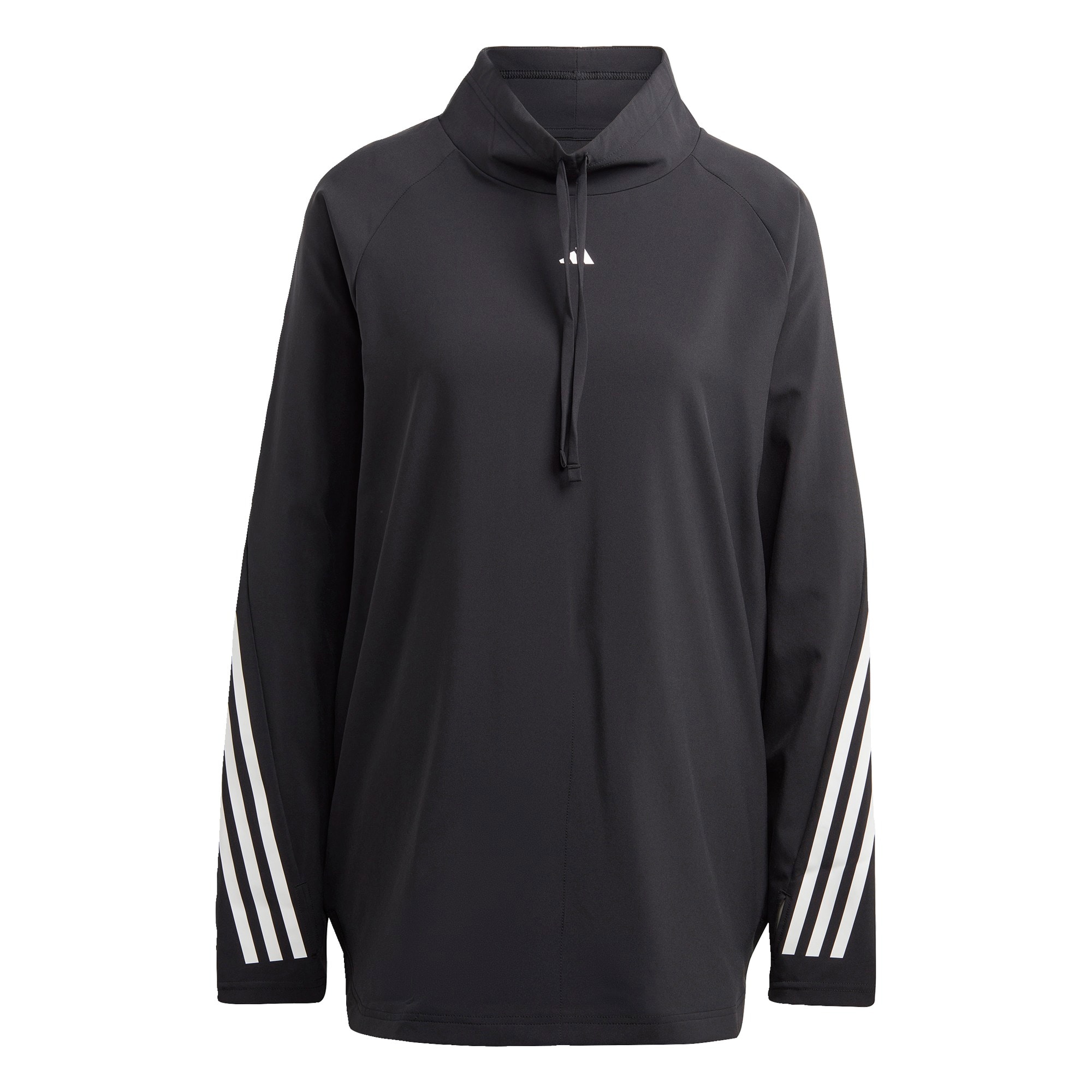 ADIDAS PERFORMANCE Športna majica  črna / bela