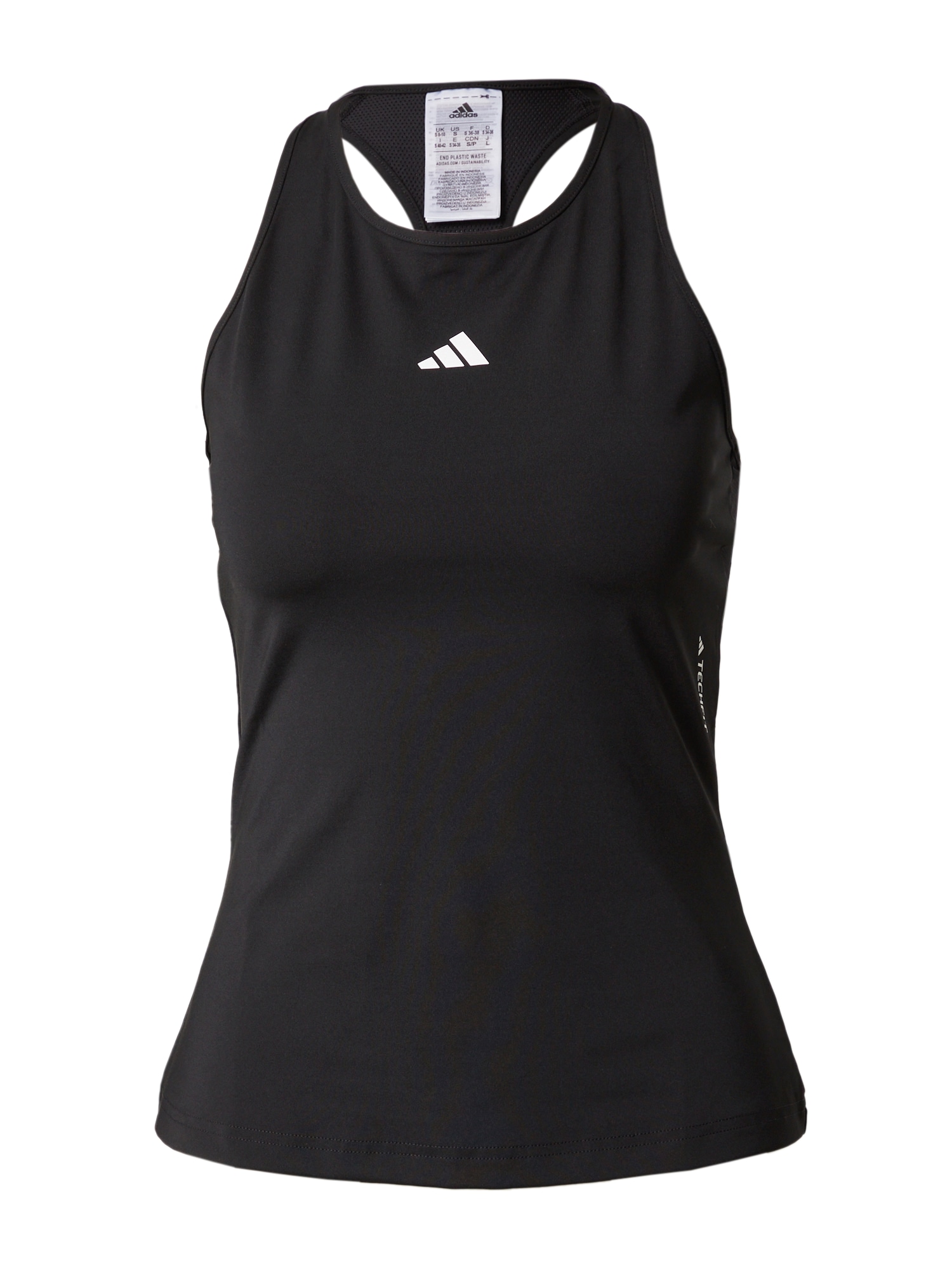 ADIDAS PERFORMANCE Športni top  črna / bela