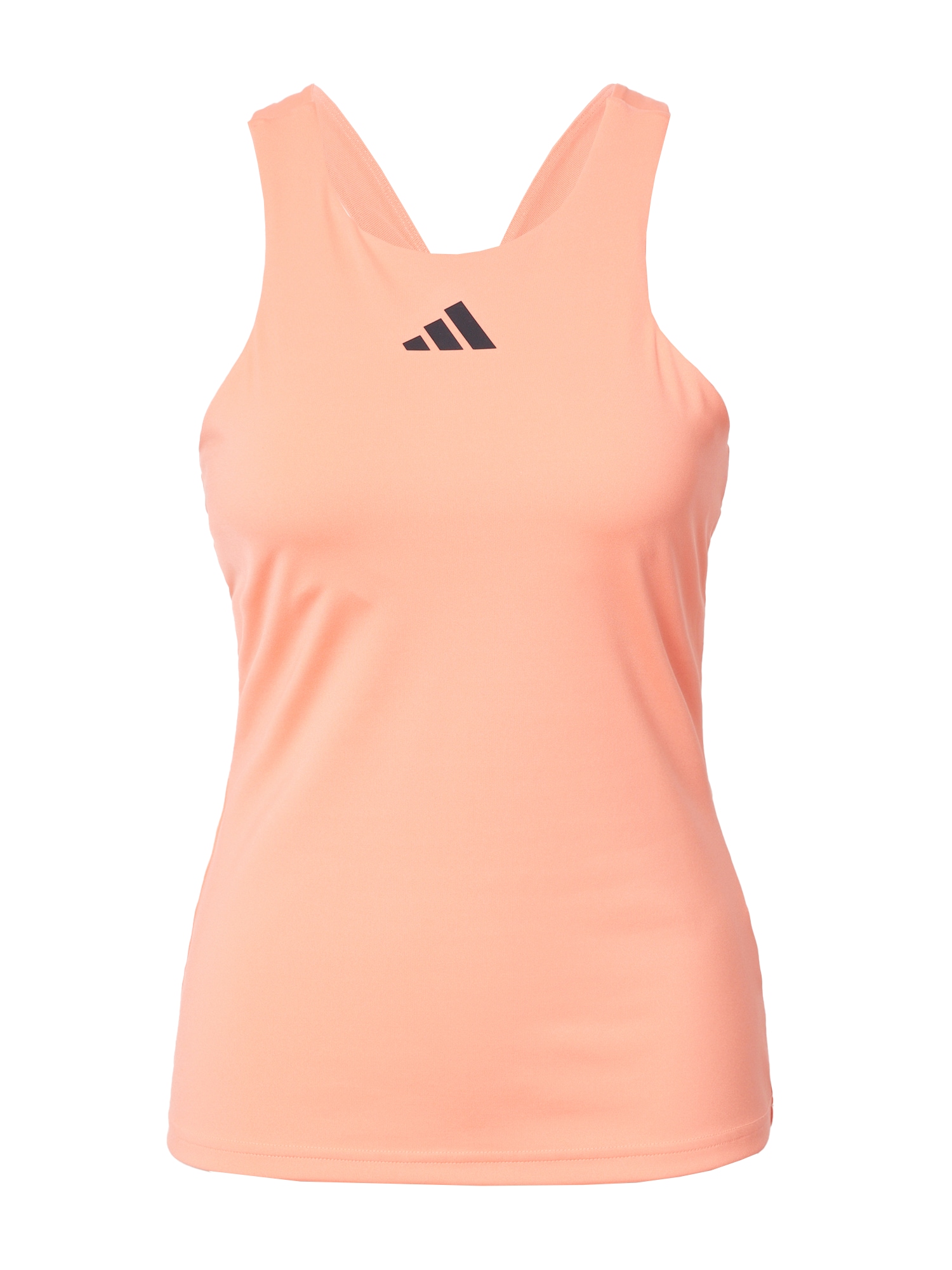 ADIDAS PERFORMANCE Športni top  korala / črna