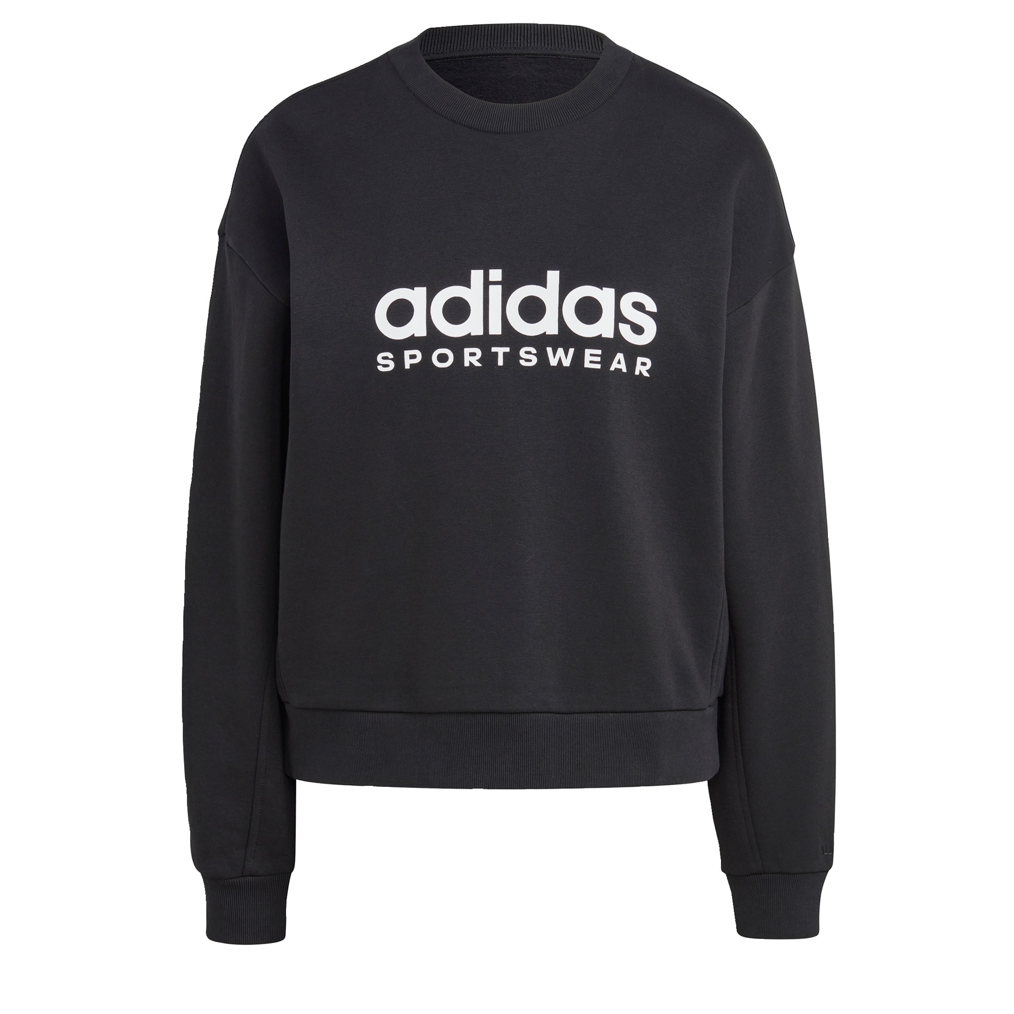 ADIDAS SPORTSWEAR Športna majica  črna / bela