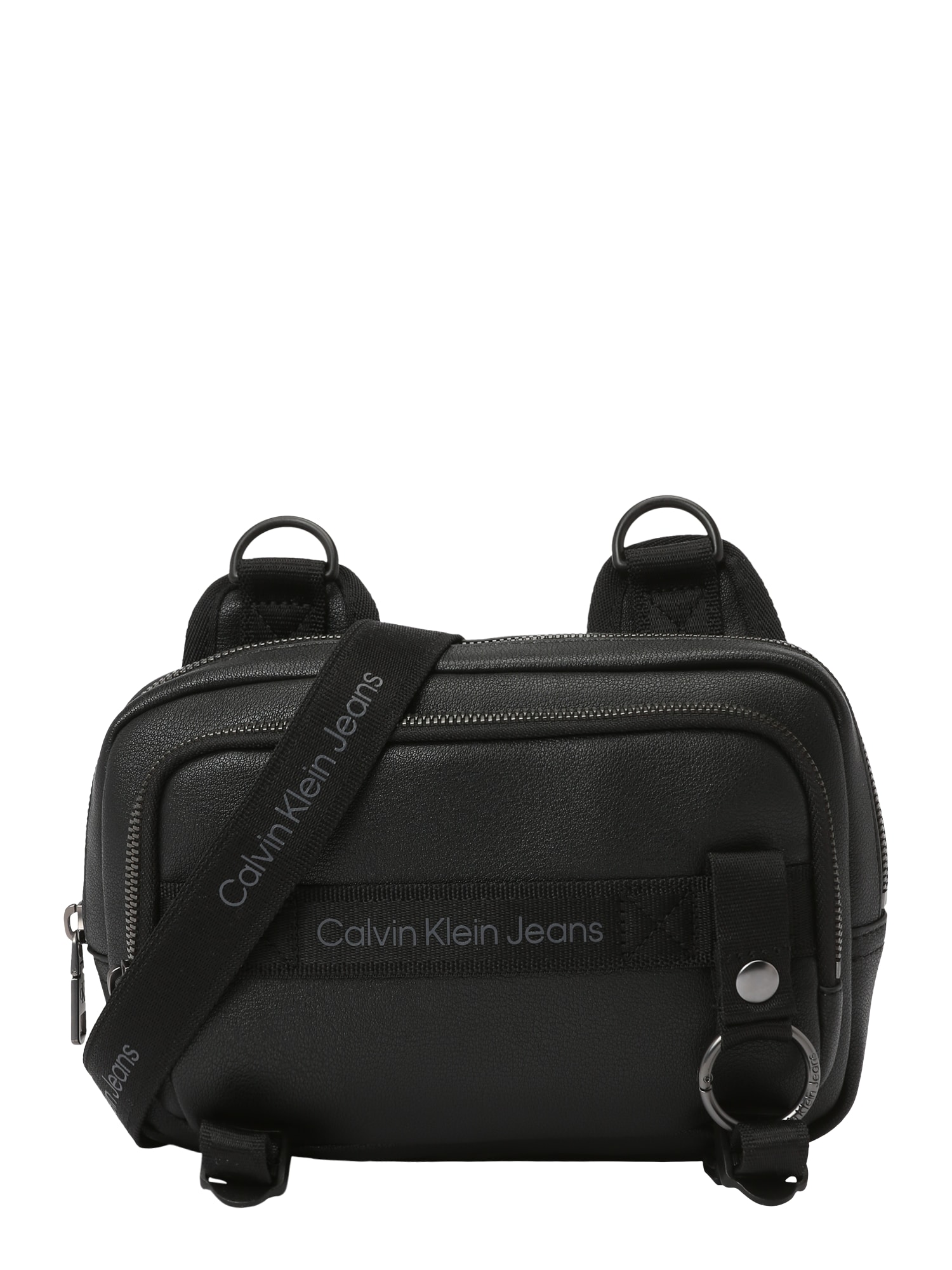 Calvin Klein Jeans Torbica za okrog pasu 'EXPLORER HARNESS21'  črna