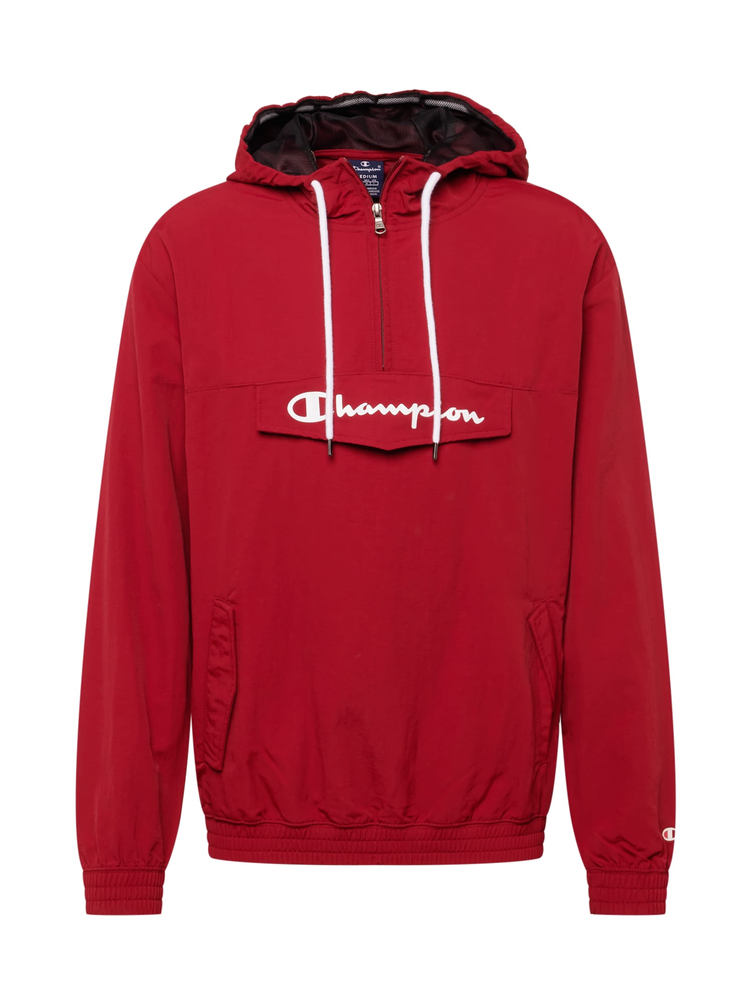 Champion Authentic Athletic Apparel Prehodna jakna  rdeča / bela