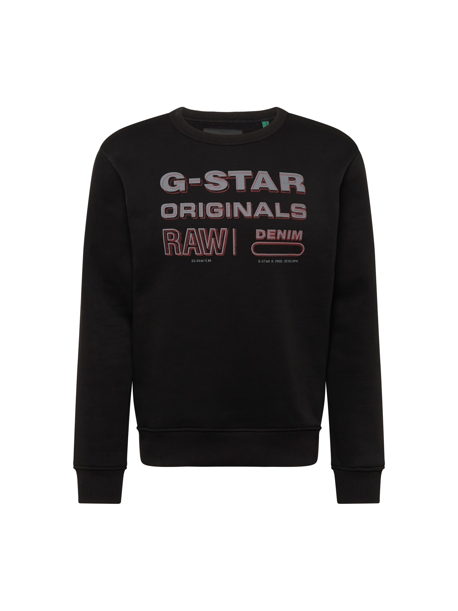 G-Star RAW Majica  siva / rdeča / črna