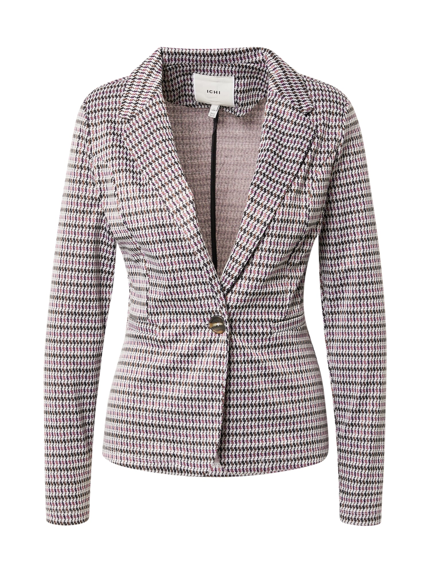 ICHI Blazer 'MANSE'  rjava / jagoda / črna / bela