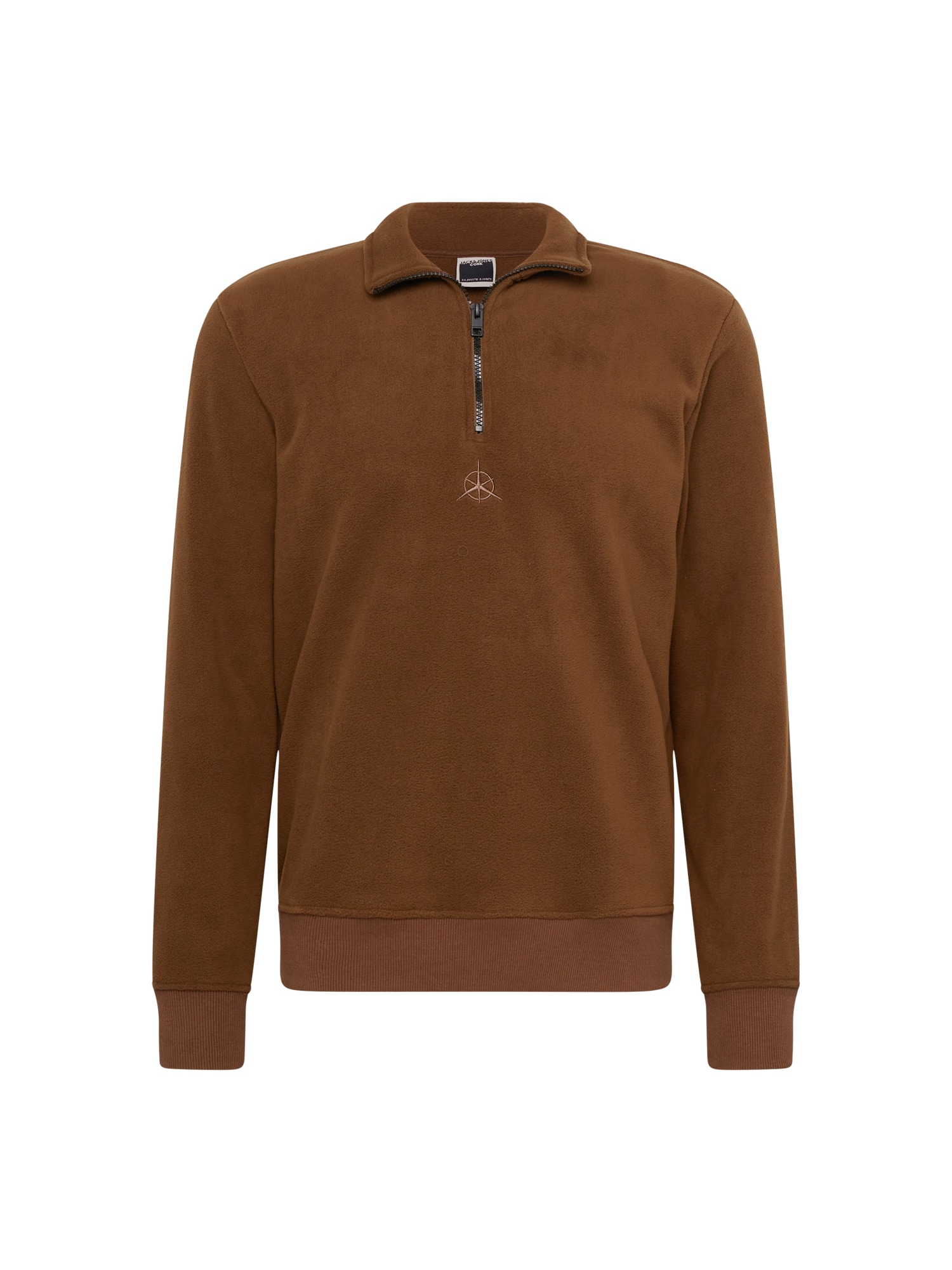 JACK & JONES Majica 'FRIDAY'  svetlo rjava / temno rjava