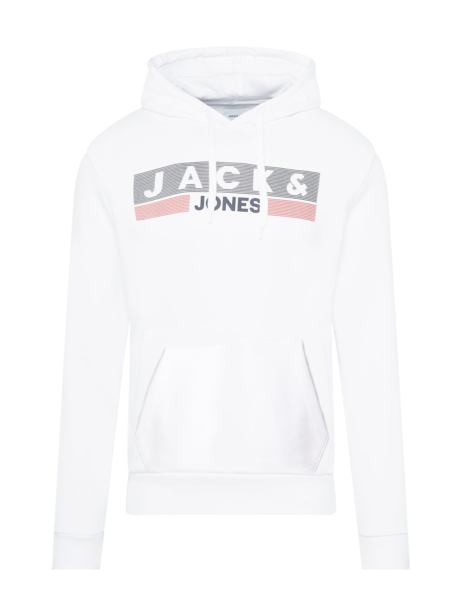 JACK & JONES Majica  mornarska / rdeča / črna / bela