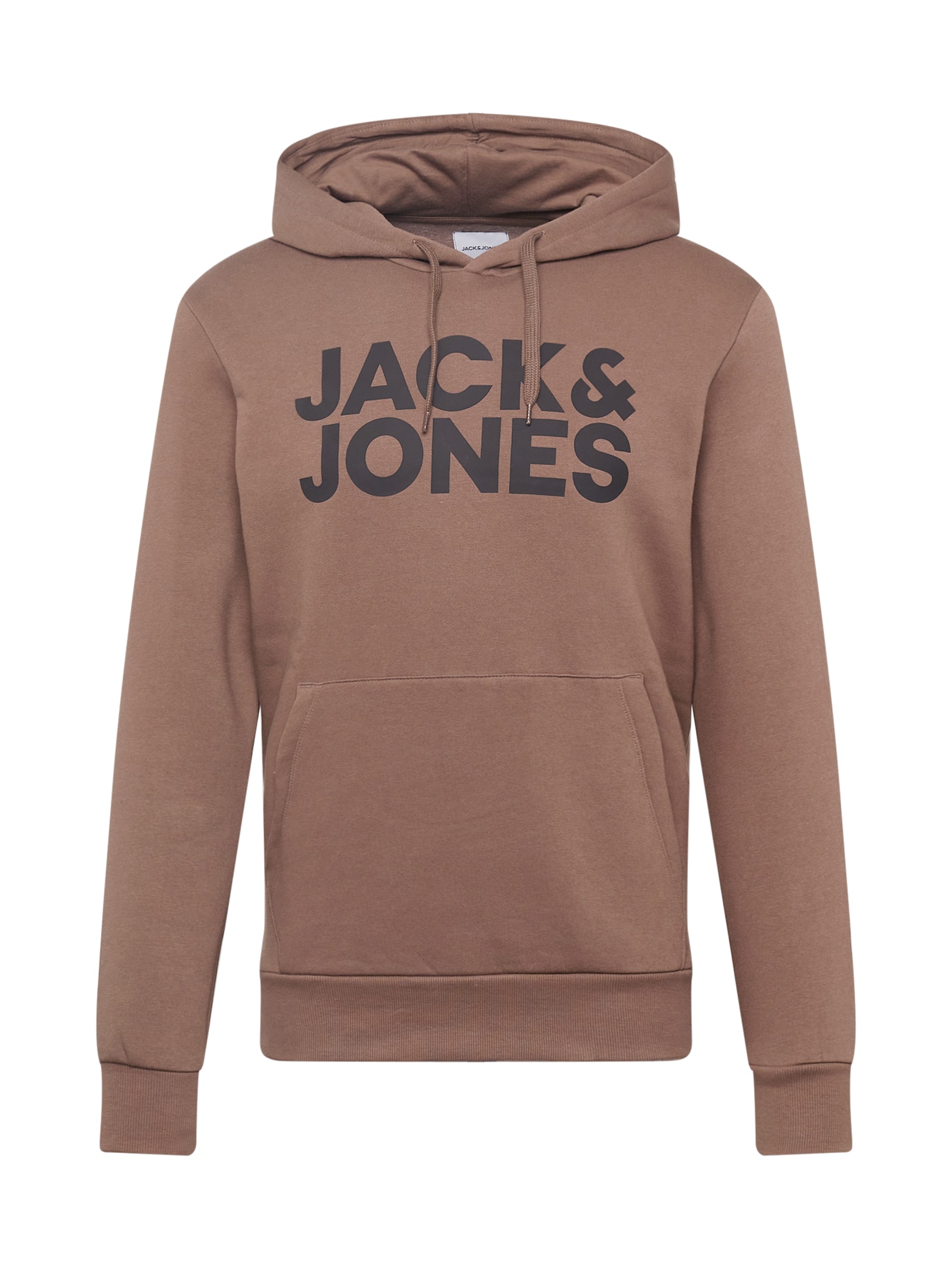 JACK & JONES Majica  rjava / črna