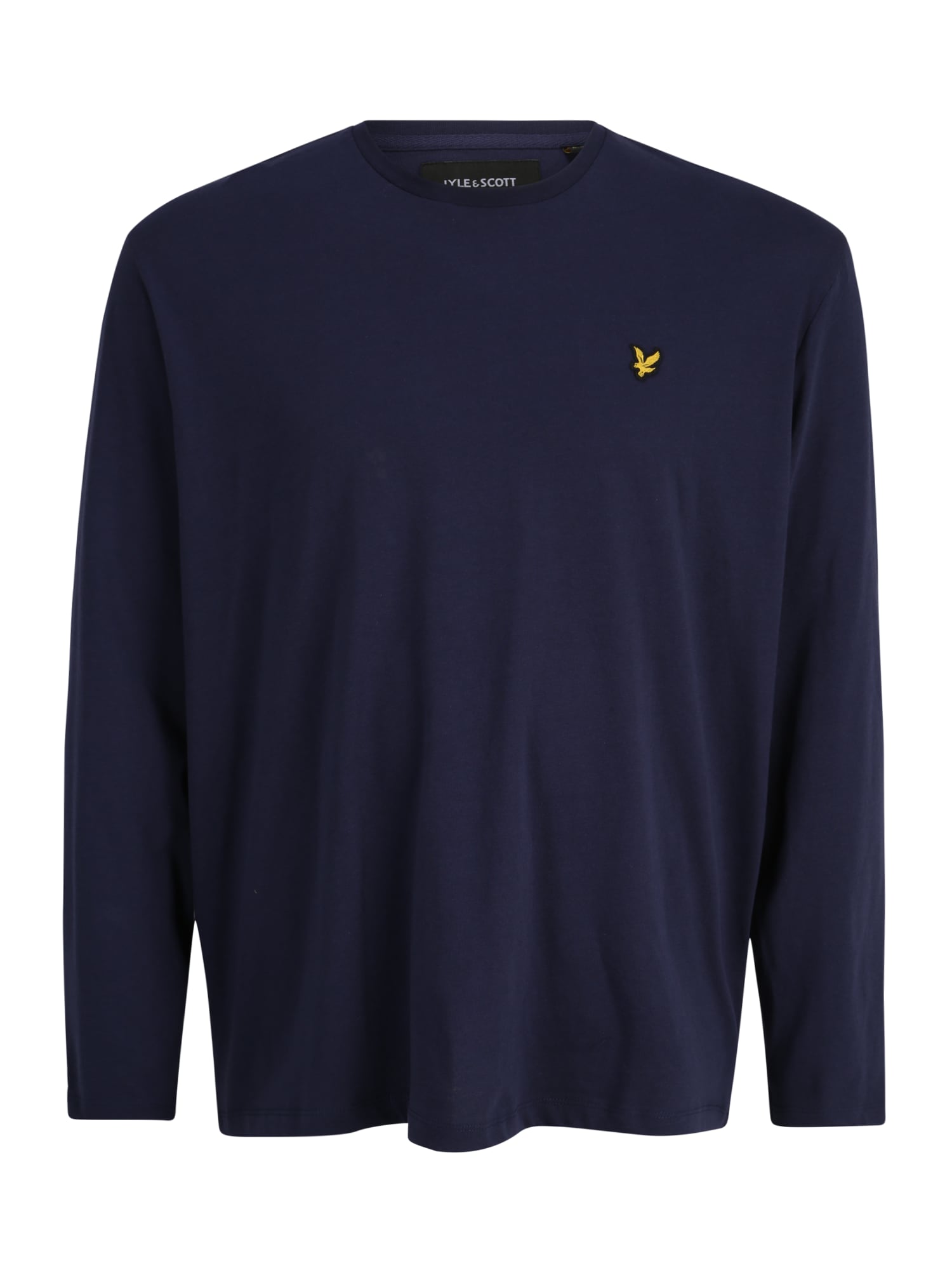 Lyle & Scott Big&Tall Majica  mornarska / rumena / črna