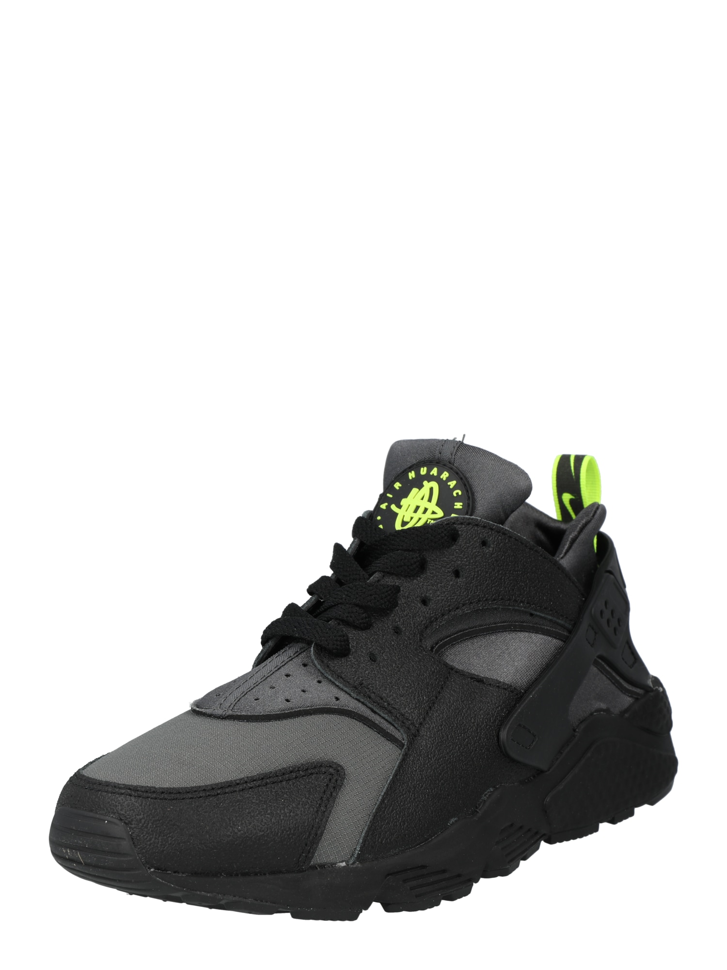 Nike Sportswear Nizke superge 'AIR HUARACHE'  temno siva / limeta / črna