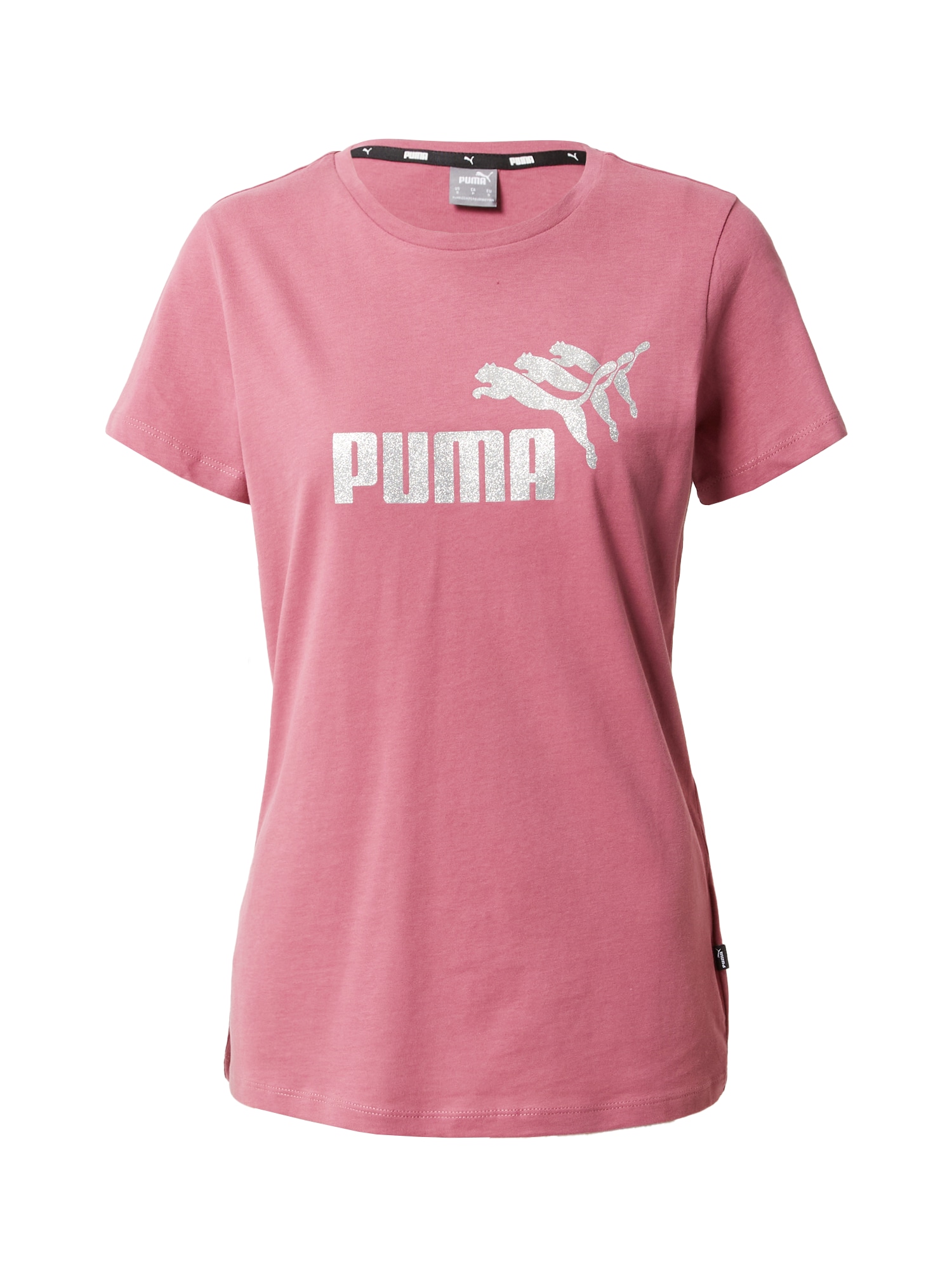 PUMA Funkcionalna majica  siva / orhideja / bela