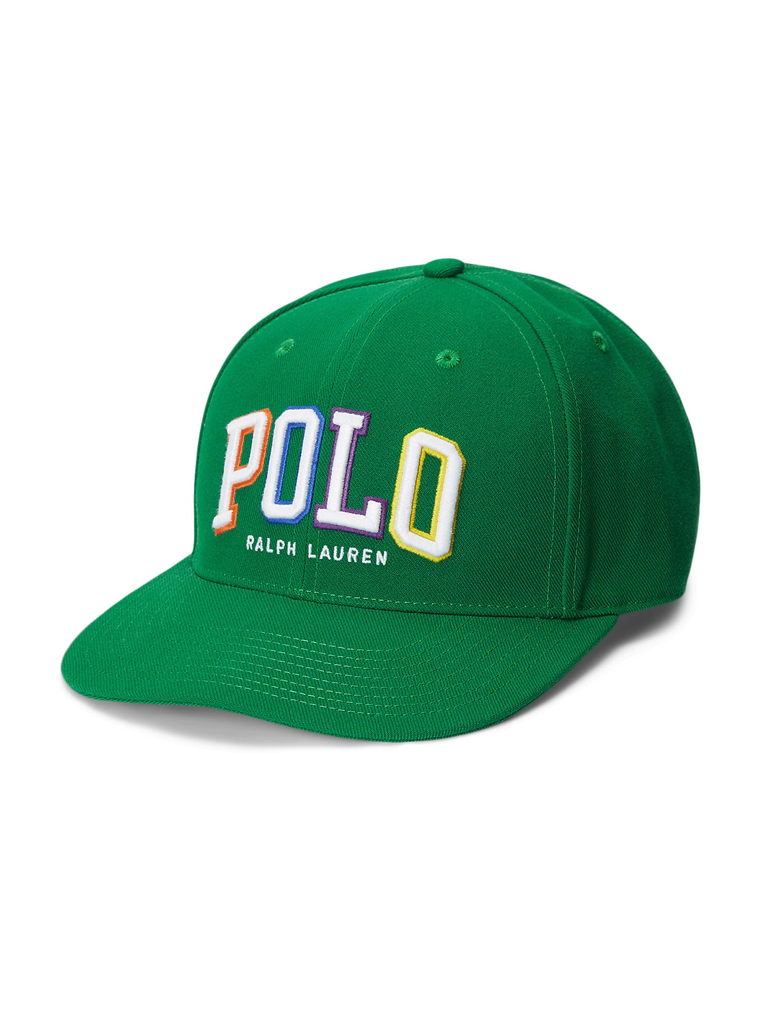 Polo Ralph Lauren Kapa 'BILL'  zelena / mešane barve / bela