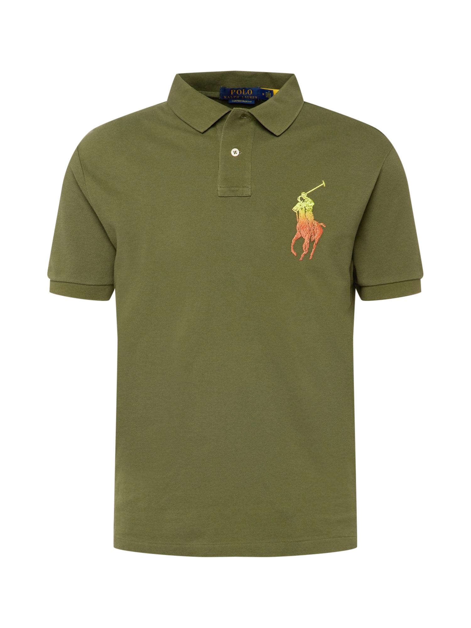 Polo Ralph Lauren Majica  rumena / kaki / oranžna