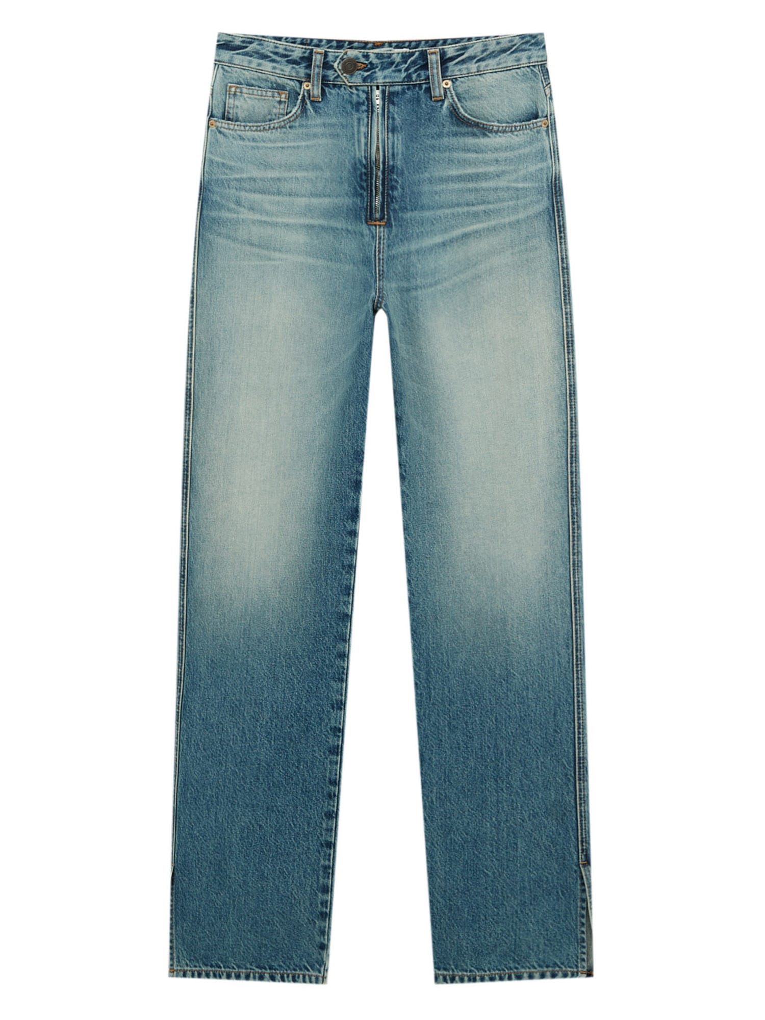 Pull&Bear Kavbojke  moder denim