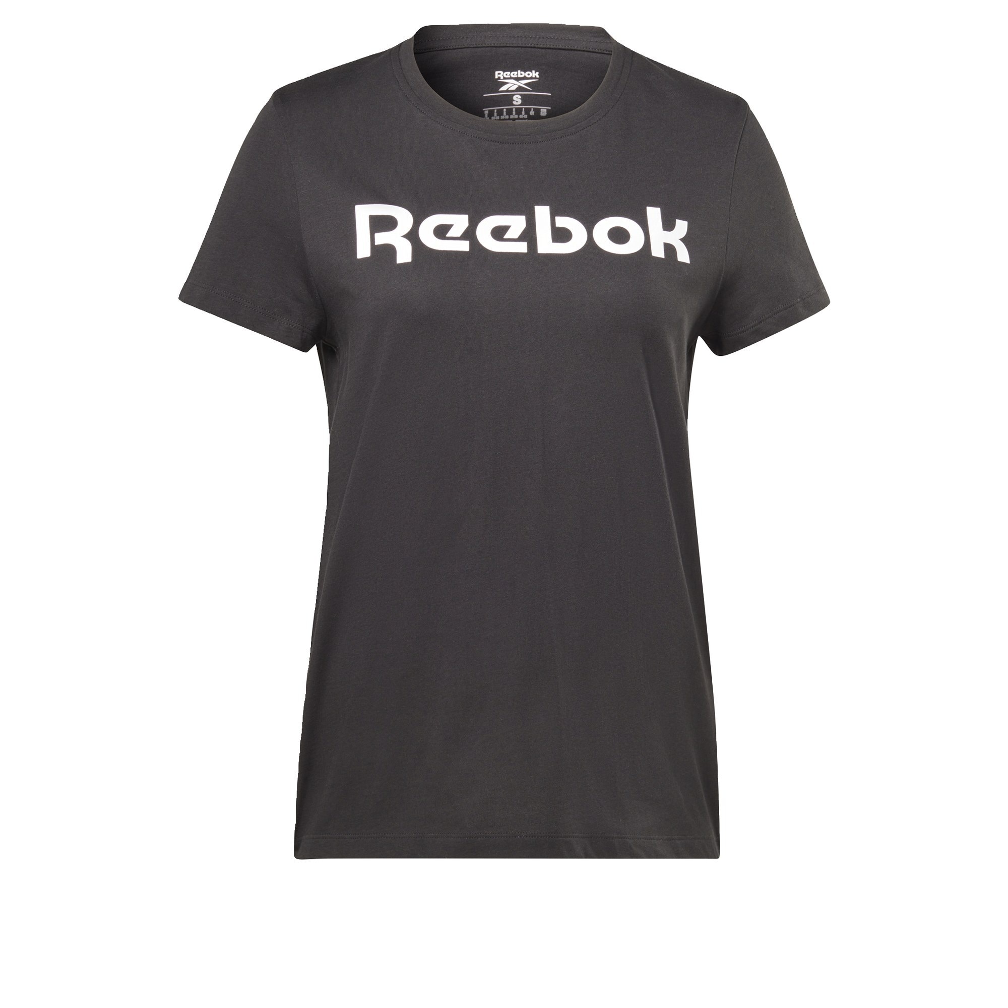 Reebok Sport Funkcionalna majica  črna / bela