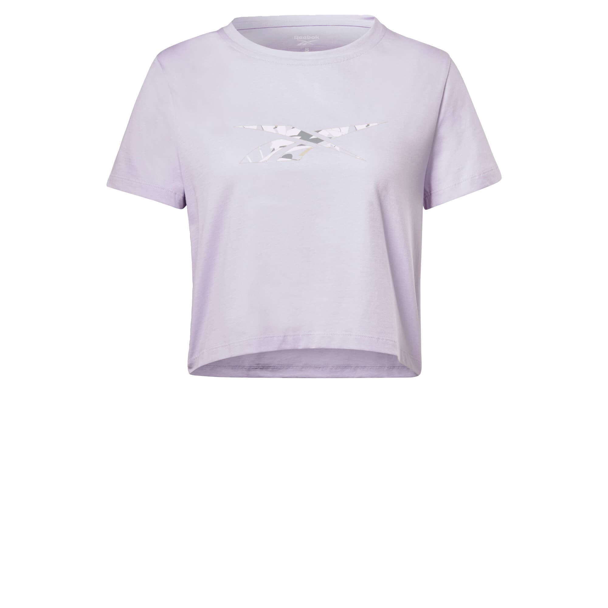 Reebok Sport Funkcionalna majica  siva / majnica / bela