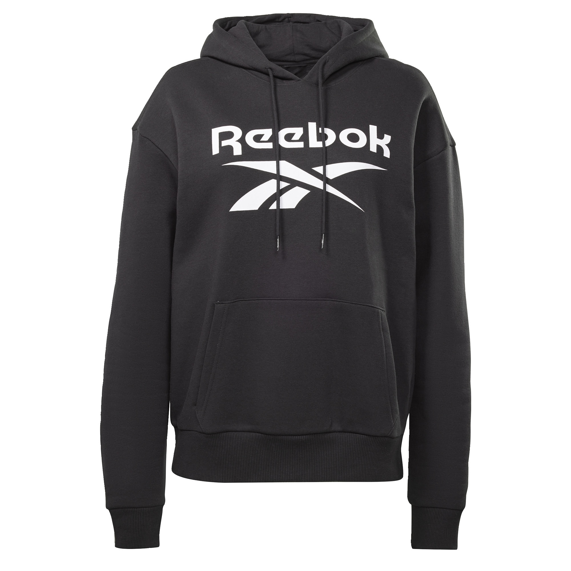 Reebok Sport Športna majica  črna / bela