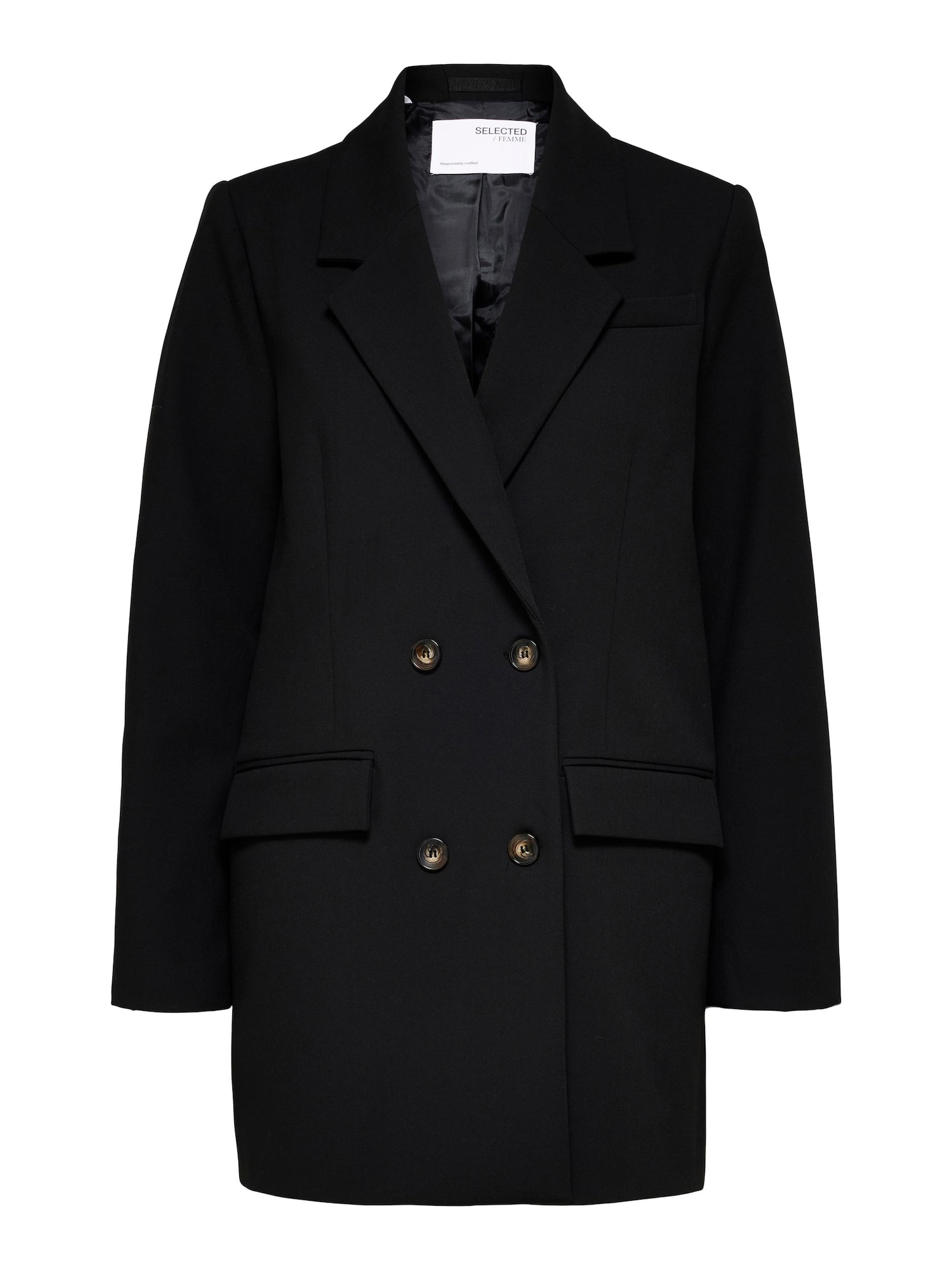 SELECTED FEMME Blazer 'MYLA'  črna