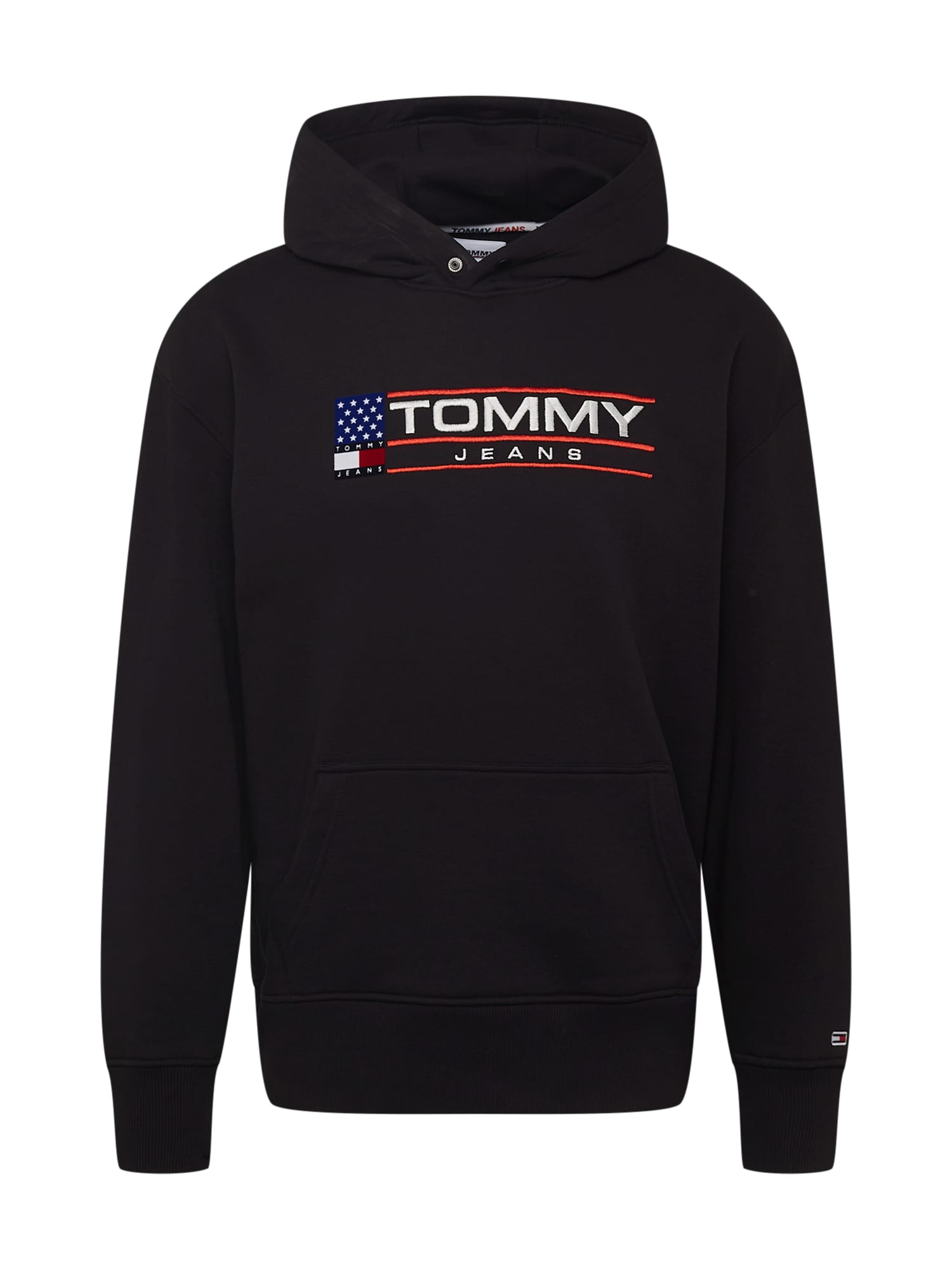 Tommy Jeans Majica  modra / rdeča / črna / bela