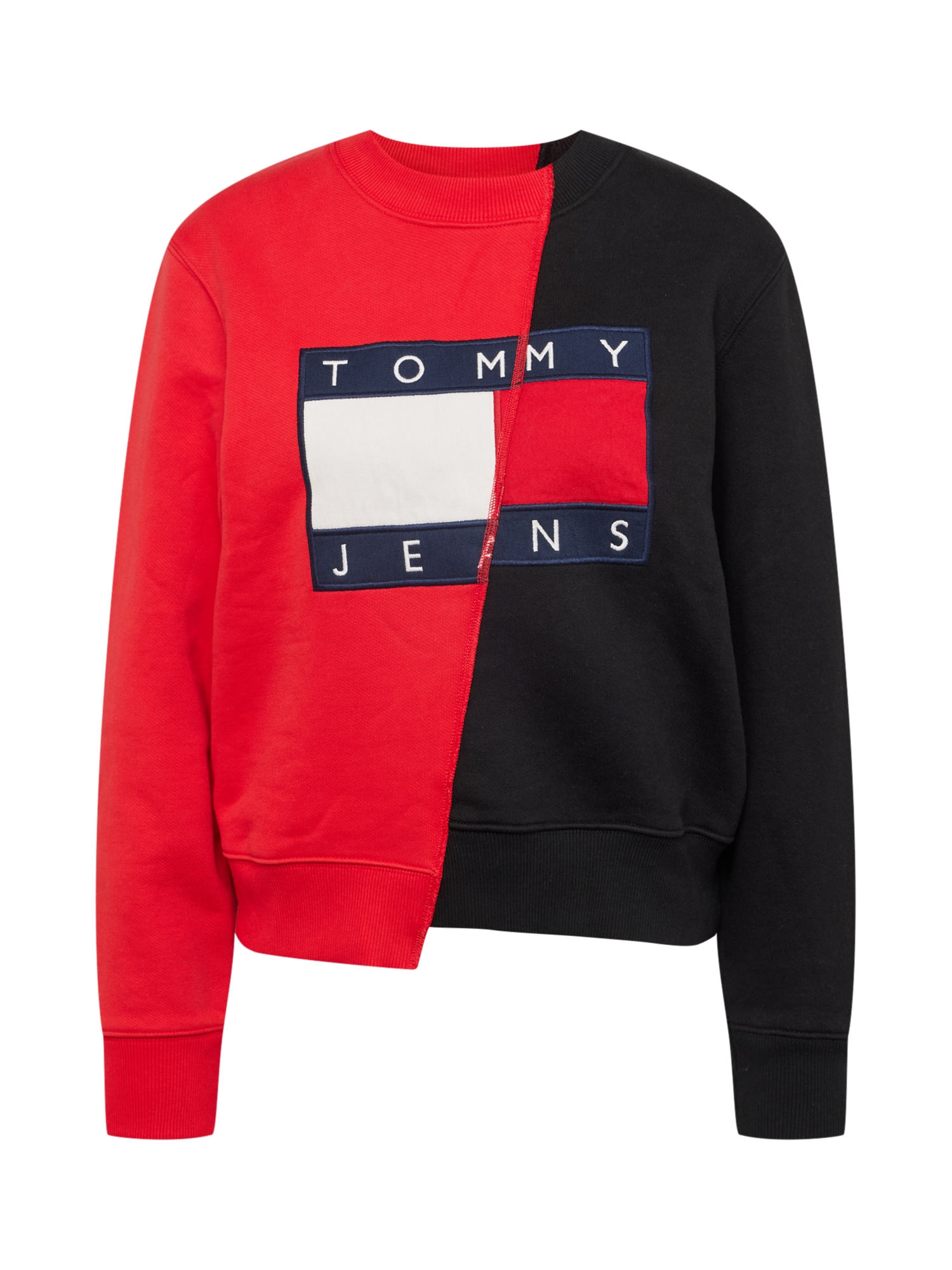 Tommy Remixed Majica  rdeča / črna / bela