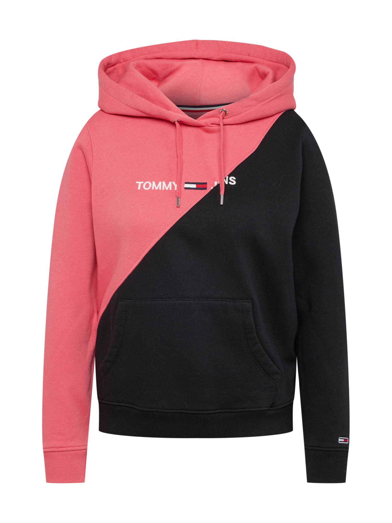Tommy Remixed Majica  roza / rdeča / črna / bela