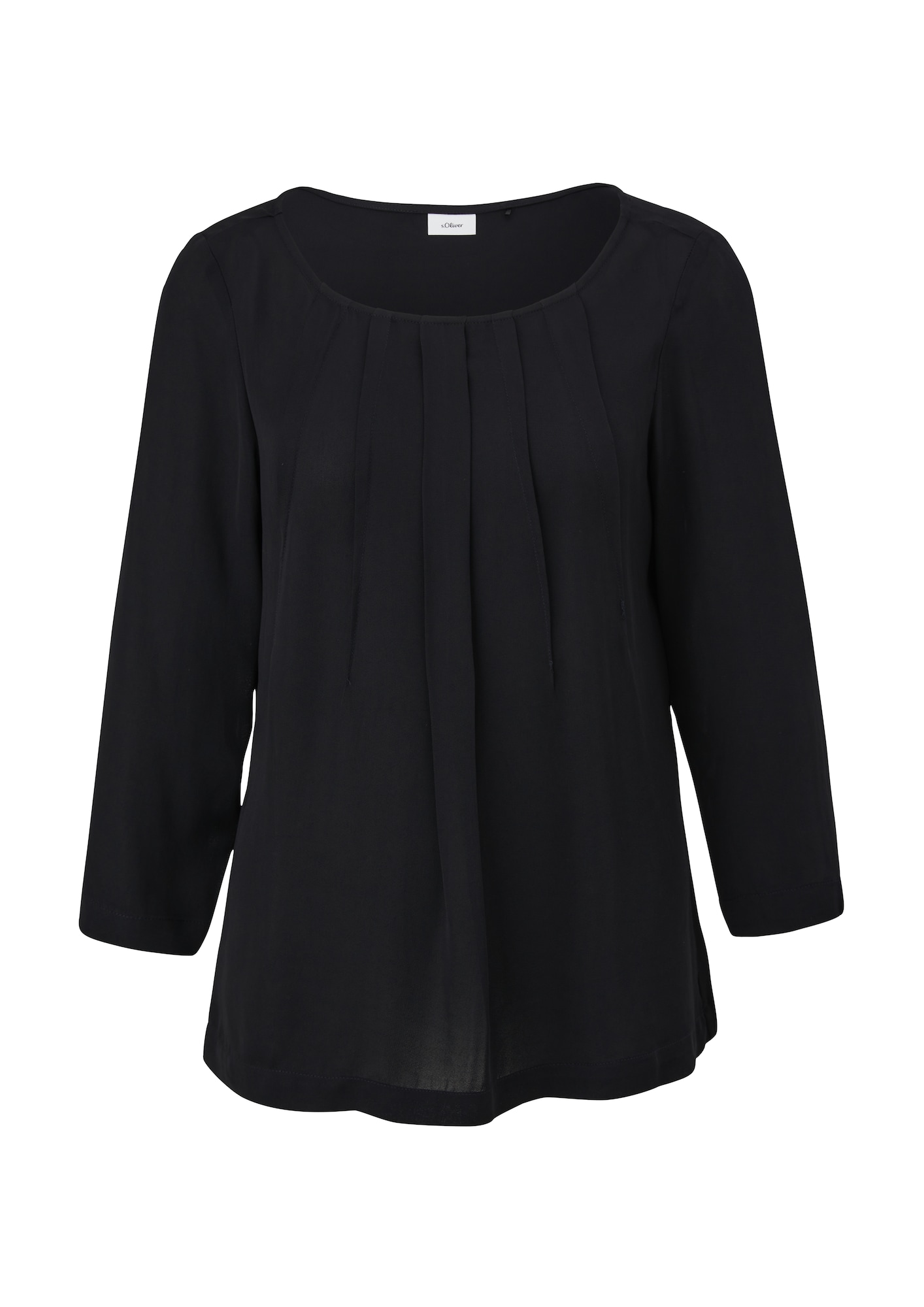 s.Oliver BLACK LABEL Bluza  črna