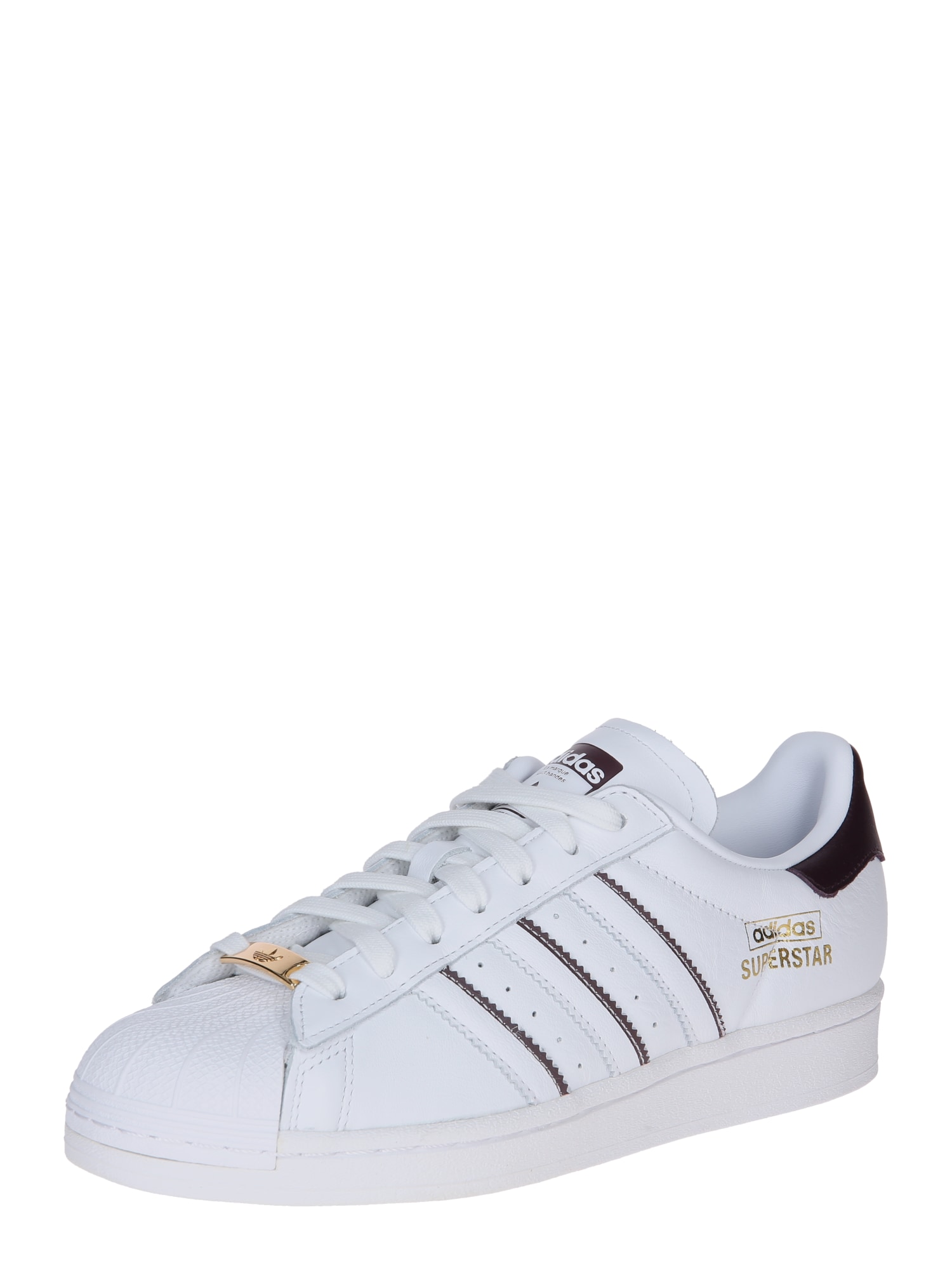 ADIDAS ORIGINALS Nizke superge 'Superstar'  črna / bela