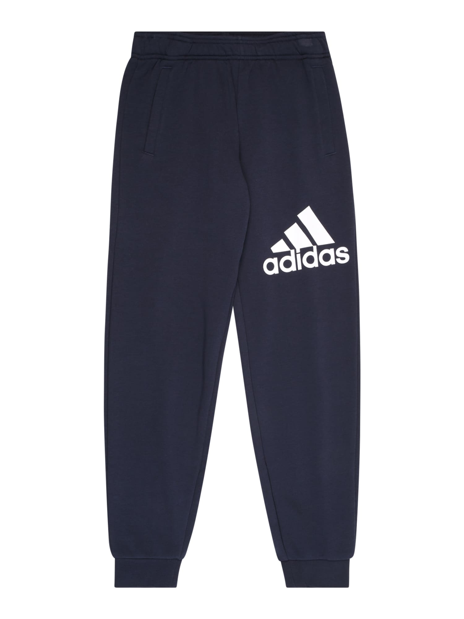 ADIDAS SPORTSWEAR Športne hlače  nočno modra / bela