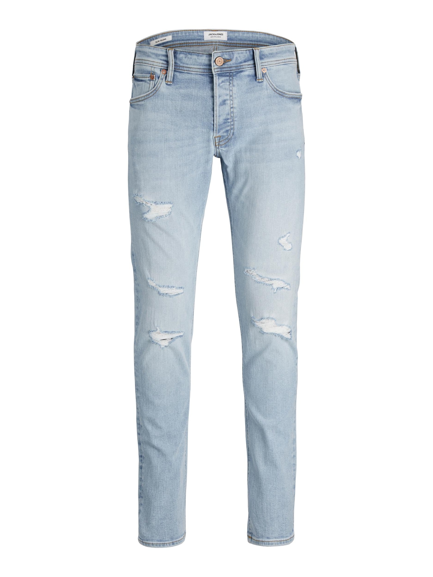 JACK & JONES Kavbojke 'GLENN'  moder denim