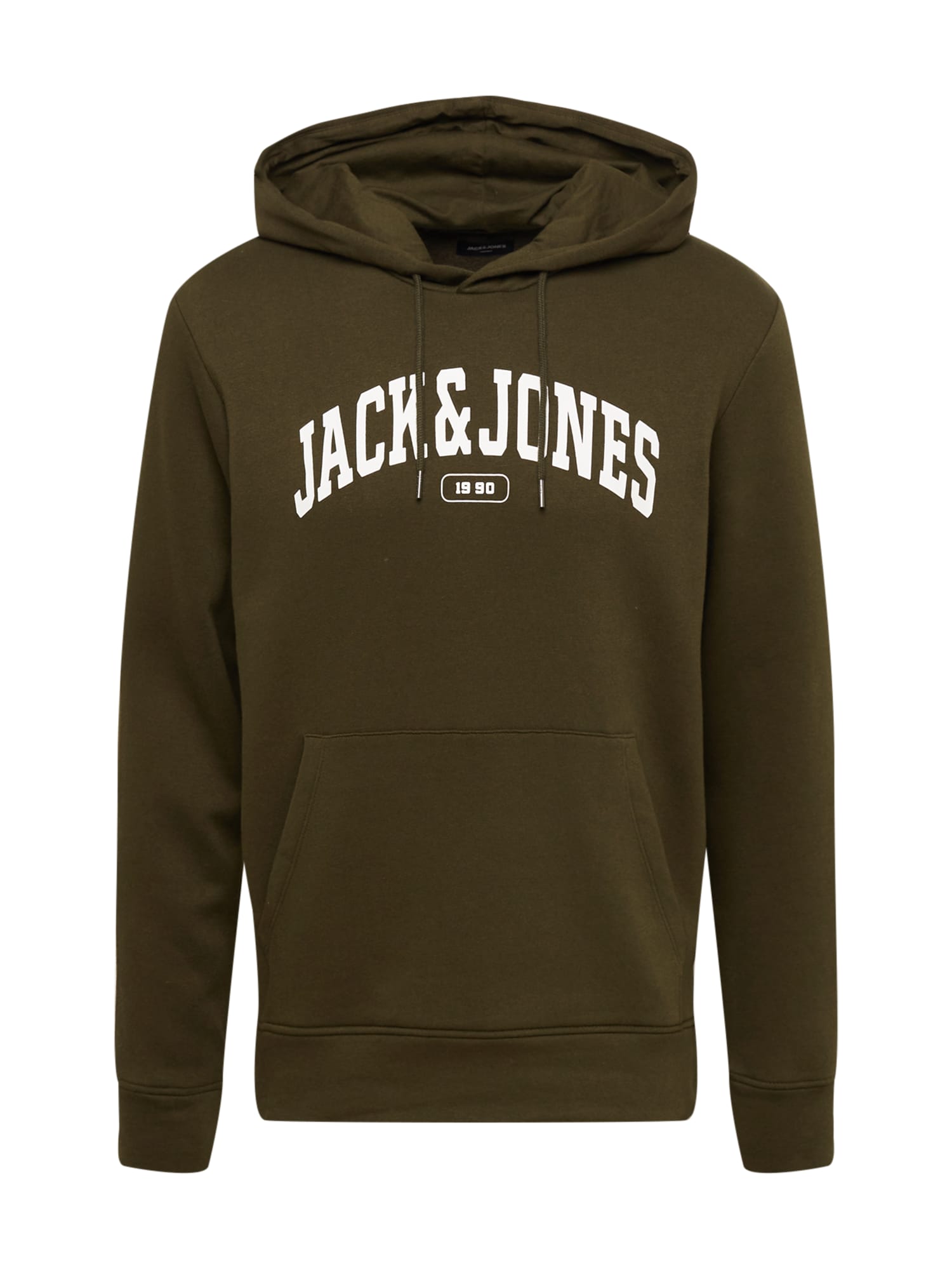 JACK & JONES Majica 'BOOSTER'  kaki / bela