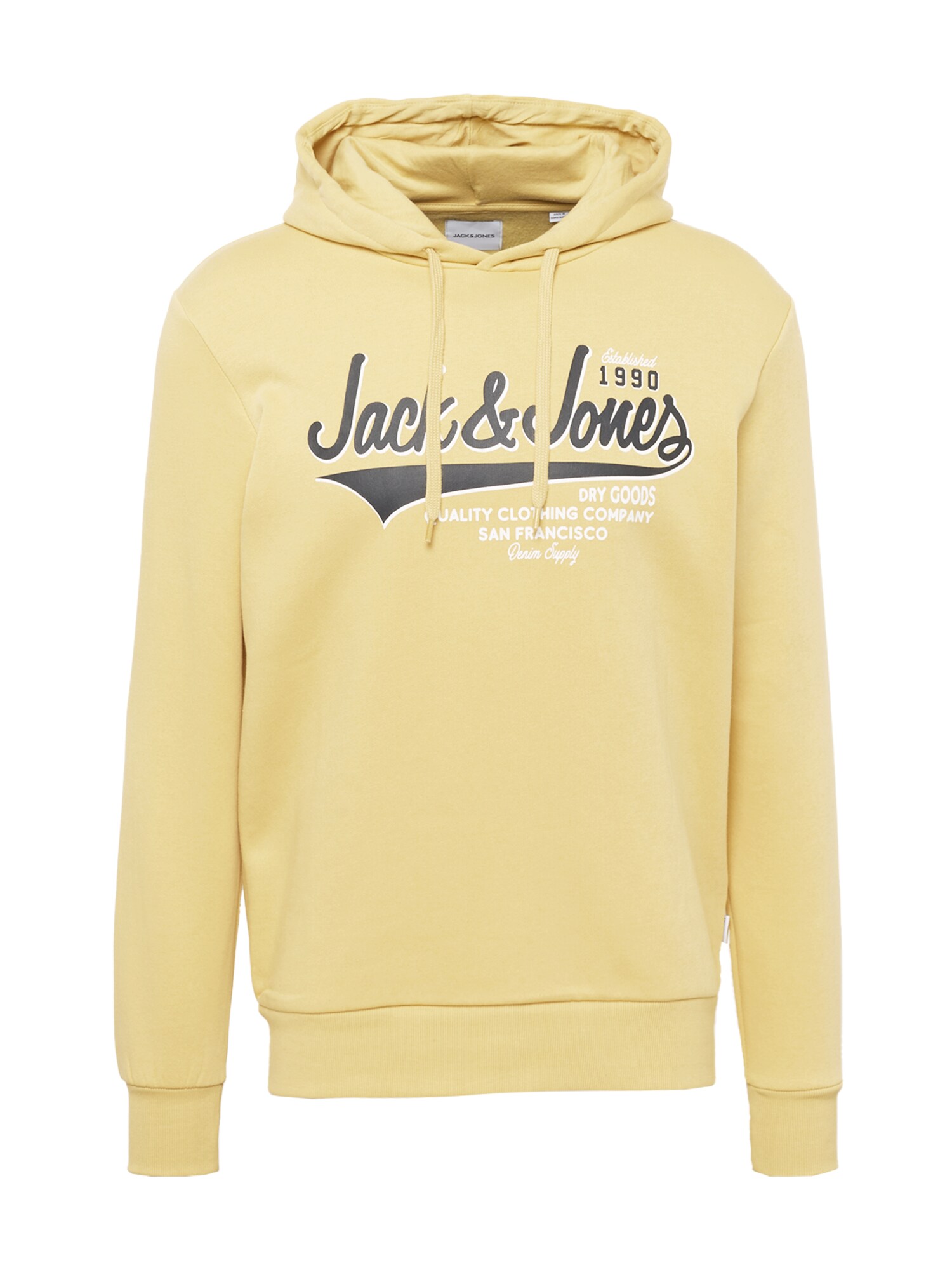 JACK & JONES Majica  mornarska / rumena / bela