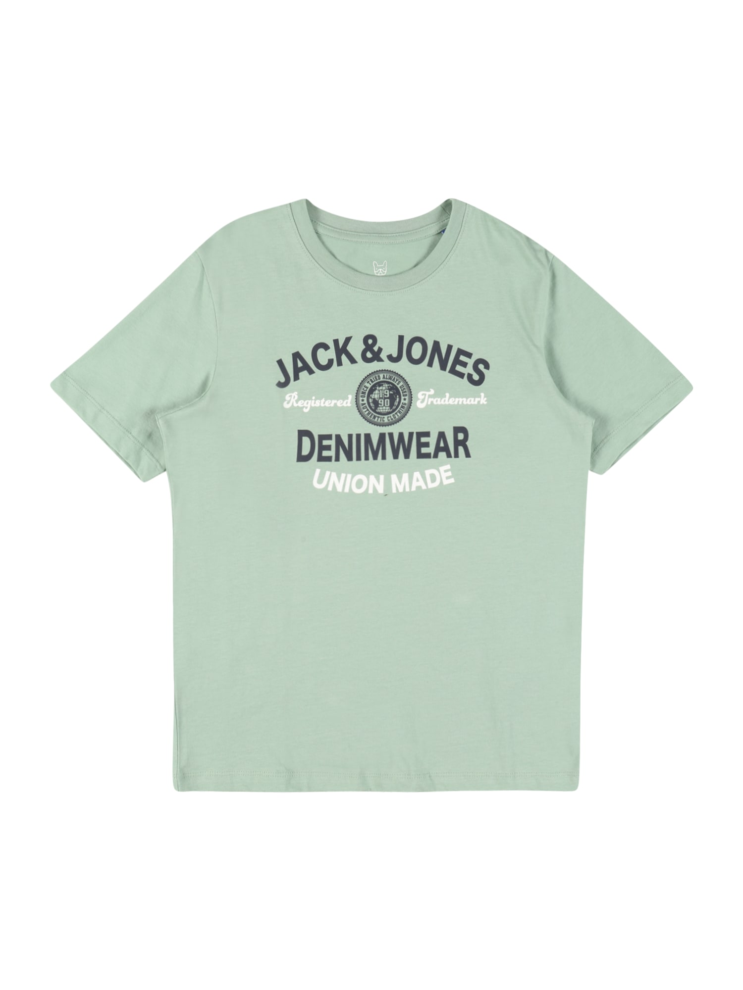 Jack & Jones Junior Majica  marine / svetlo zelena / bela