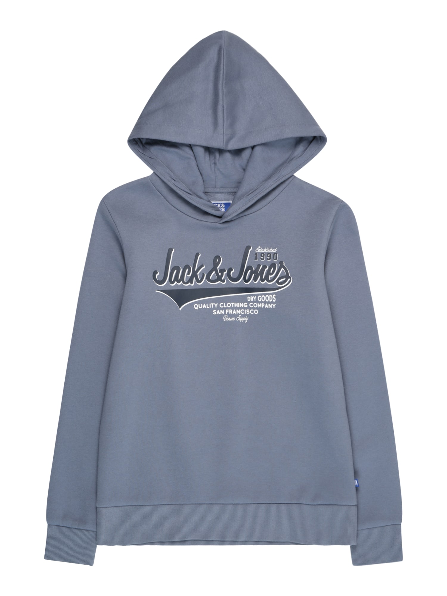 Jack & Jones Junior Majica  mornarska / golobje modra / bela