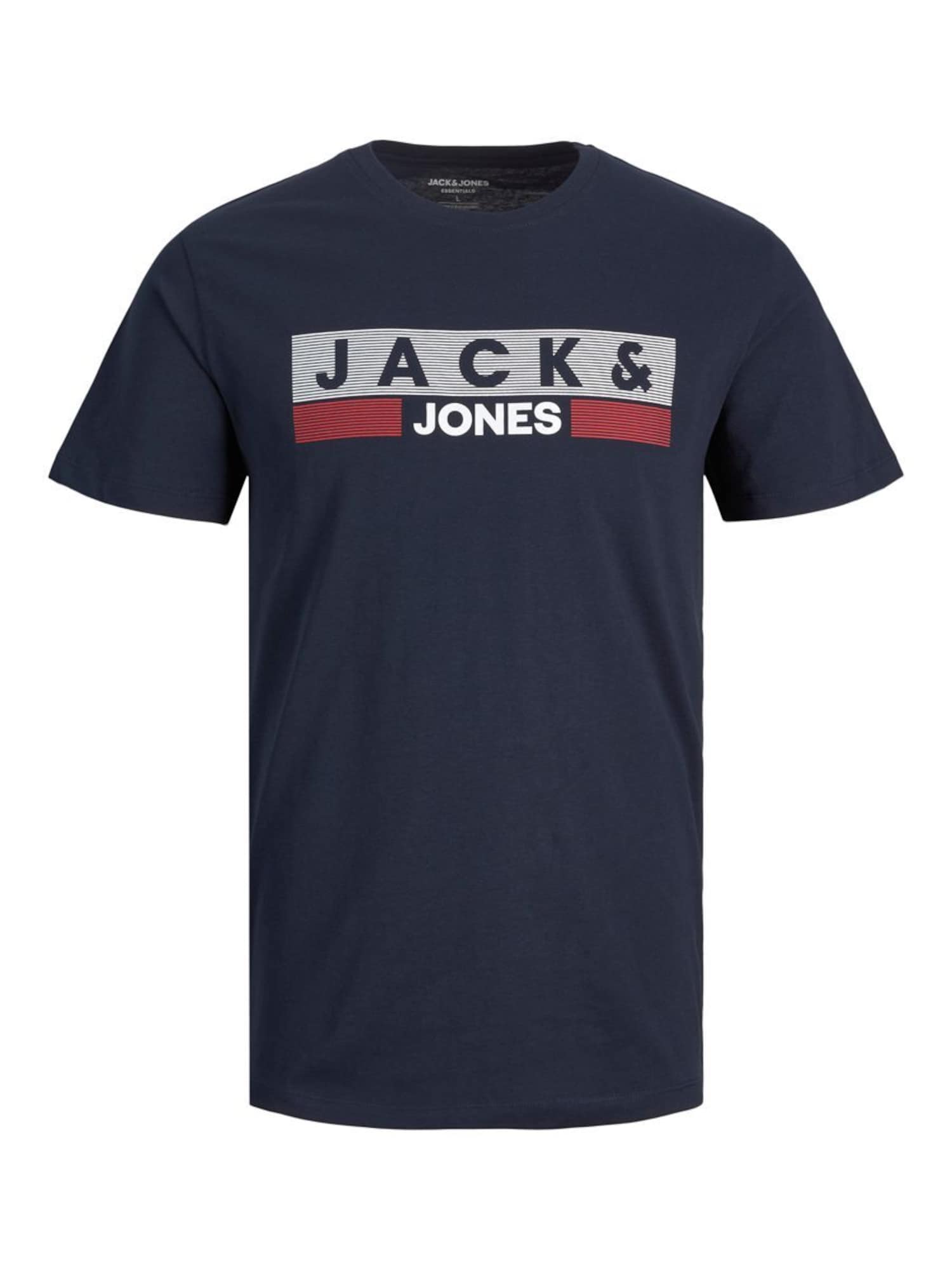 Jack & Jones Junior Majica  mornarska / rdeča / bela