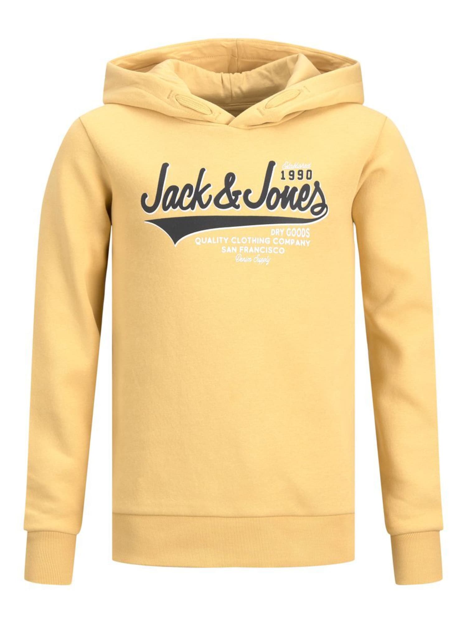 Jack & Jones Junior Majica  rumena / siva / bela