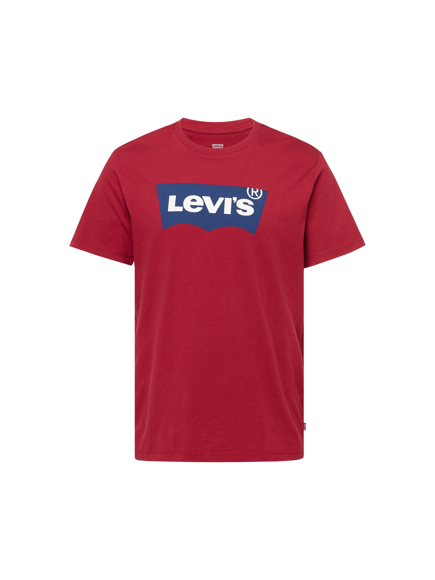 LEVI'S Majica  rdeča / vinsko rdeča / bela