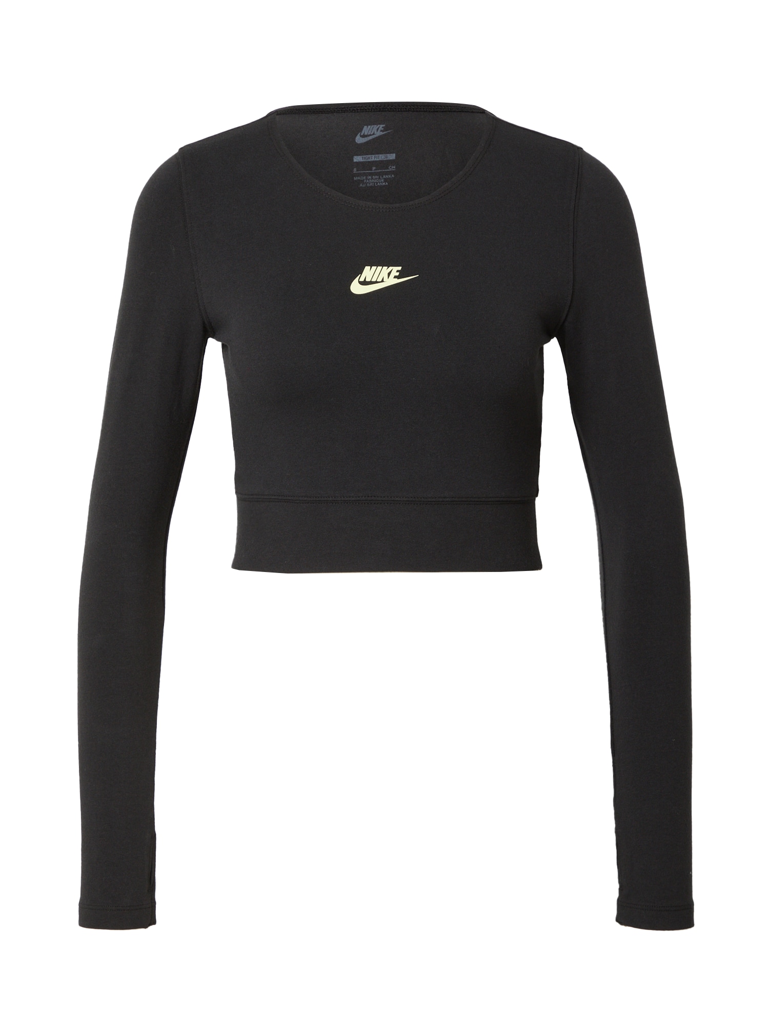 Nike Sportswear Funkcionalna majica 'EMEA'  svetlo rumena / črna
