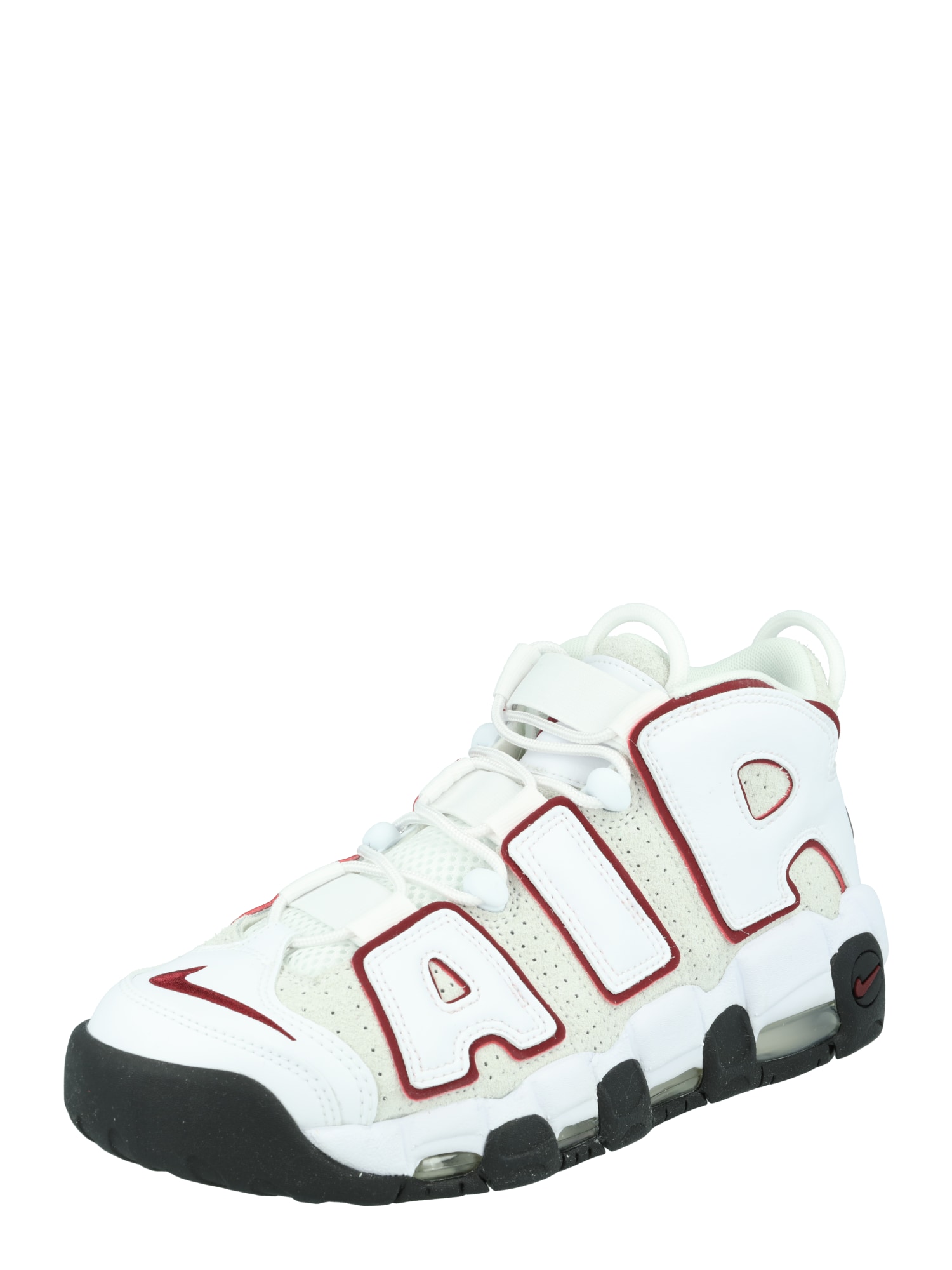 Nike Sportswear Nizke superge 'AIR MORE UPTEMPO '96'  rdeča / črna / bela