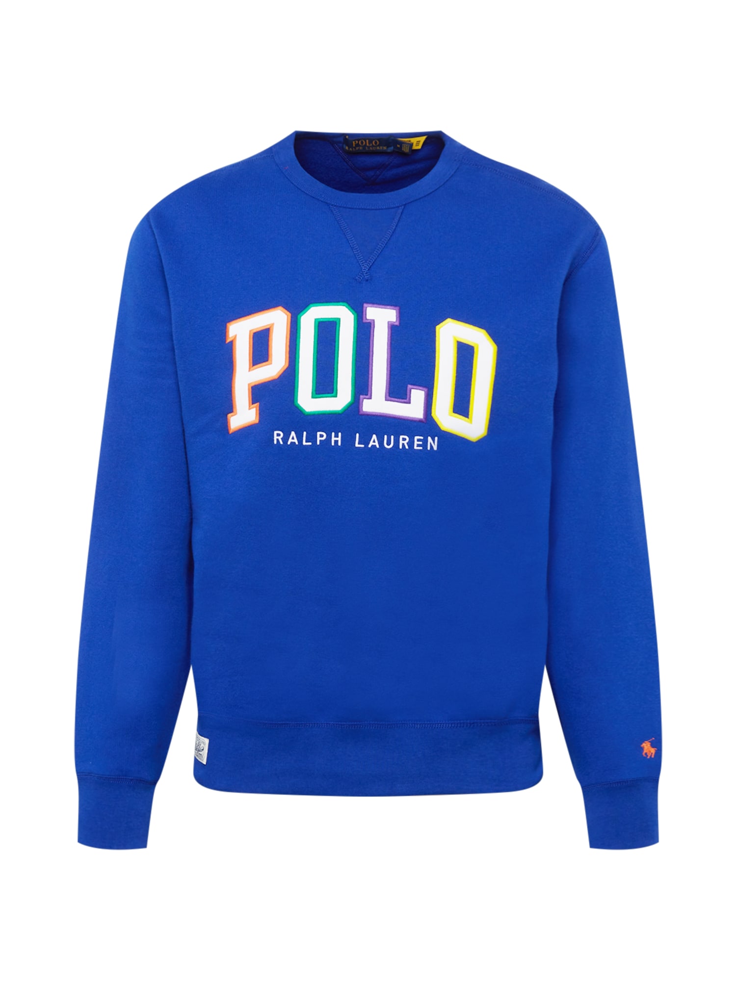 Polo Ralph Lauren Majica  kraljevo modra / travnato zelena / temno liila / oranžna