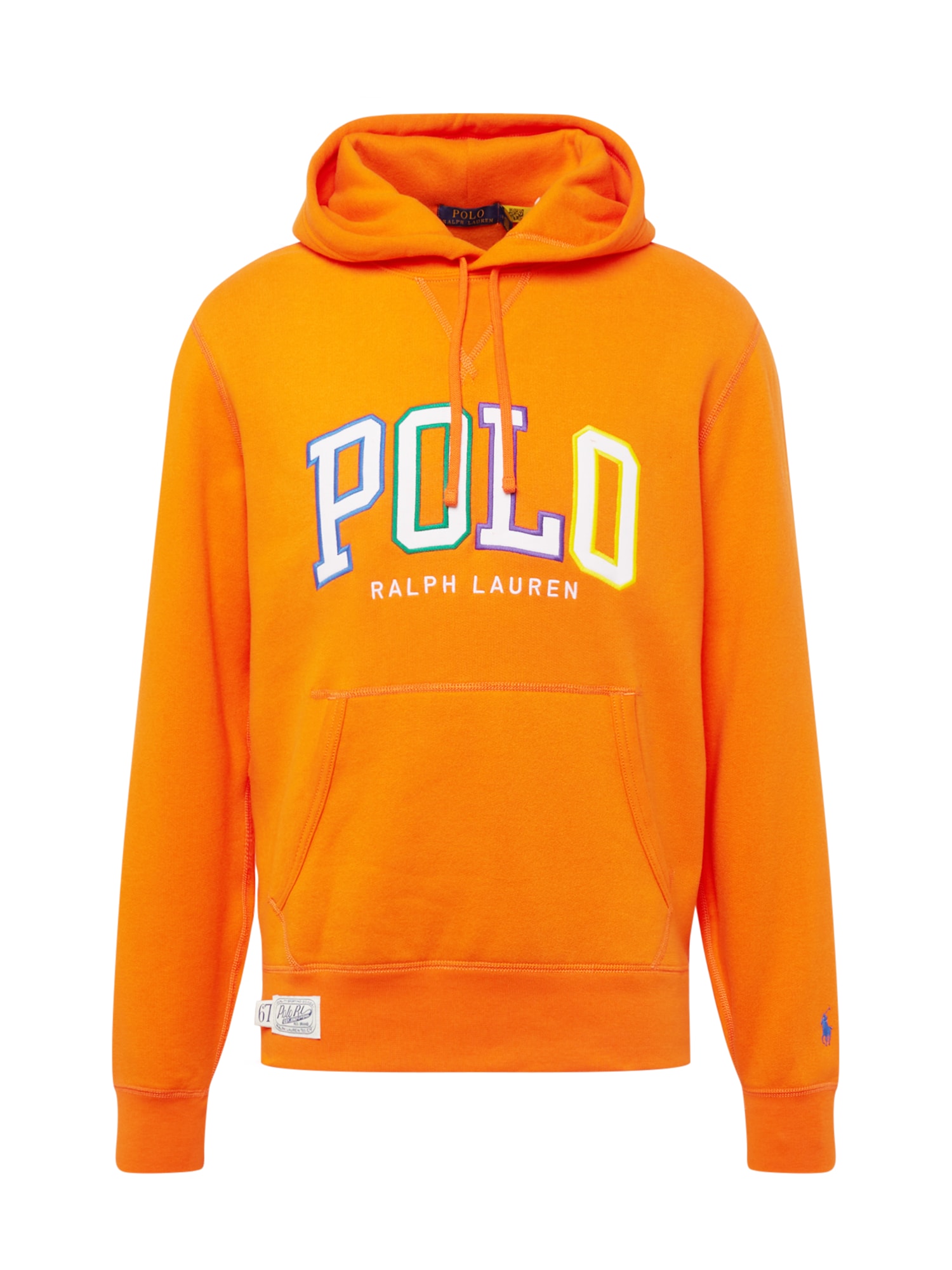 Polo Ralph Lauren Majica  zelena / lila / oranžna / bela