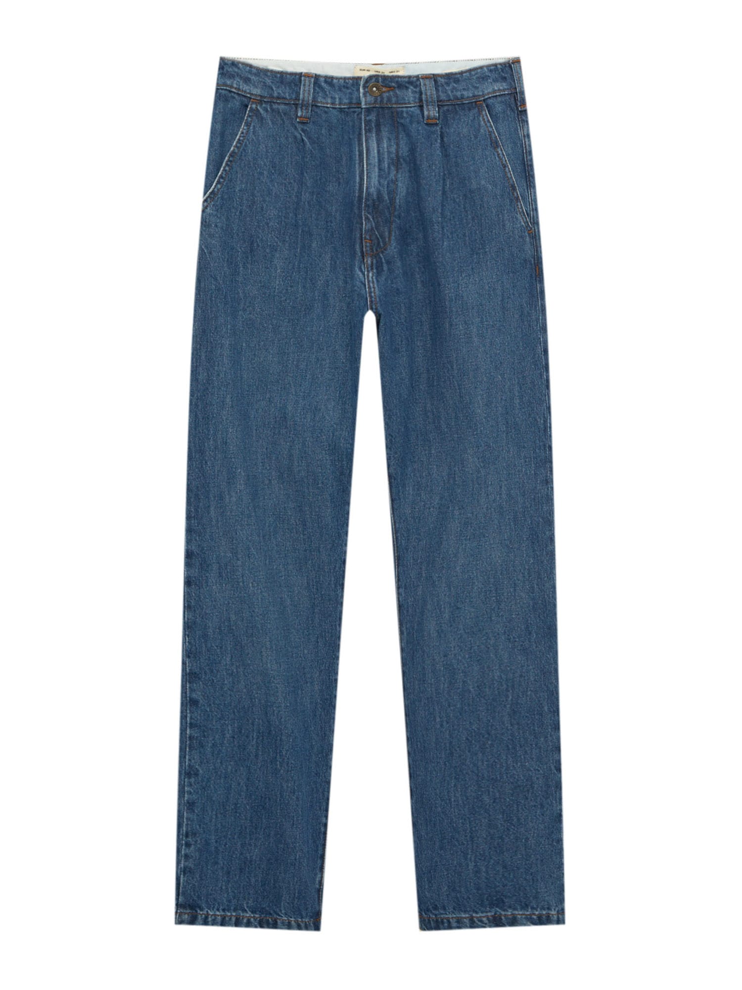 Pull&Bear Elegantne kavbojke  moder denim