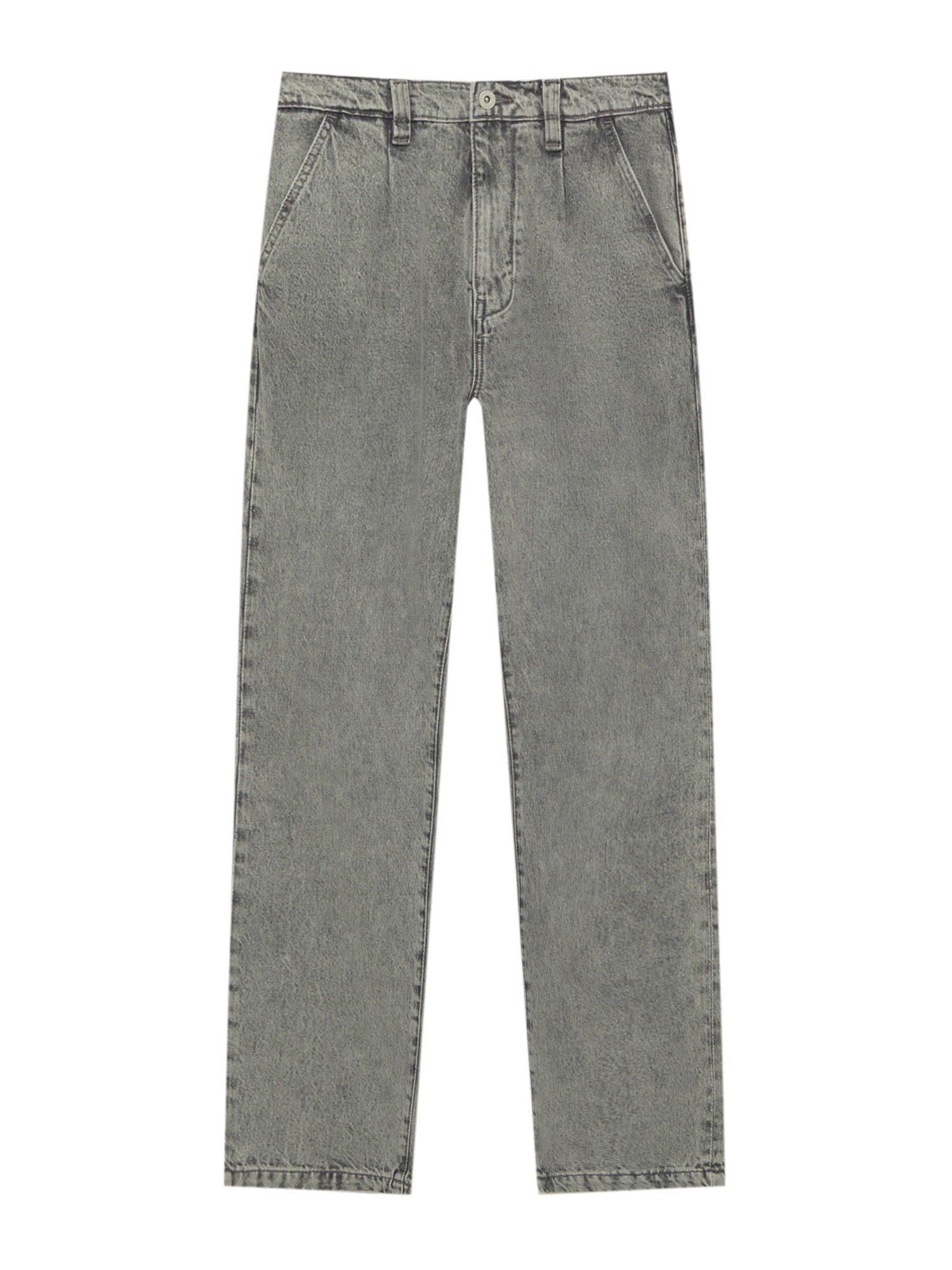 Pull&Bear Elegantne kavbojke  siv denim