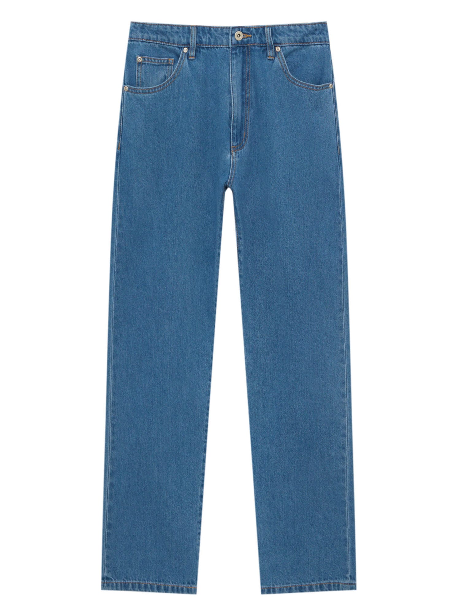 Pull&Bear Kavbojke  moder denim