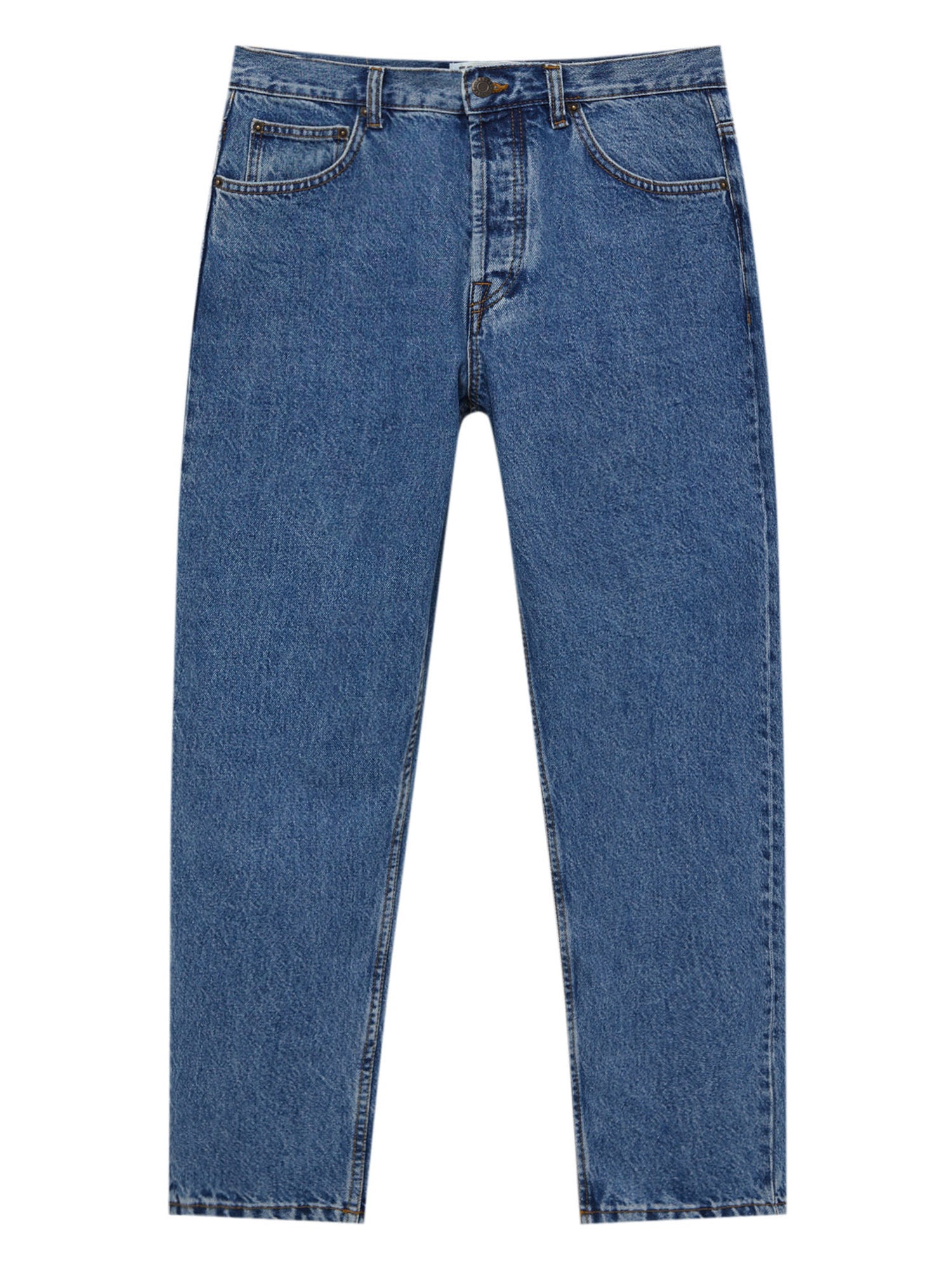 Pull&Bear Kavbojke  moder denim